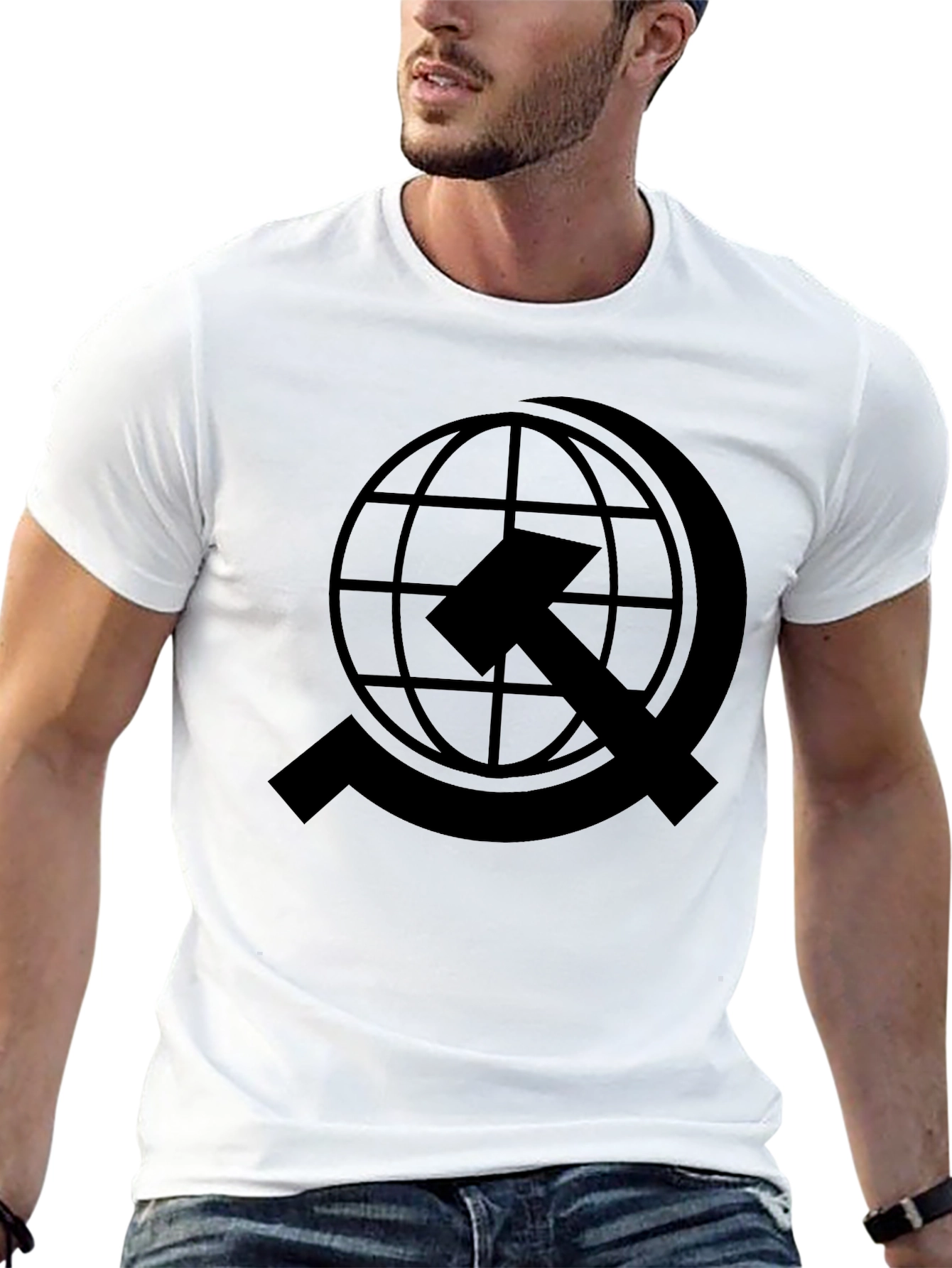 Globe Hammer & Sickle T-Shirt