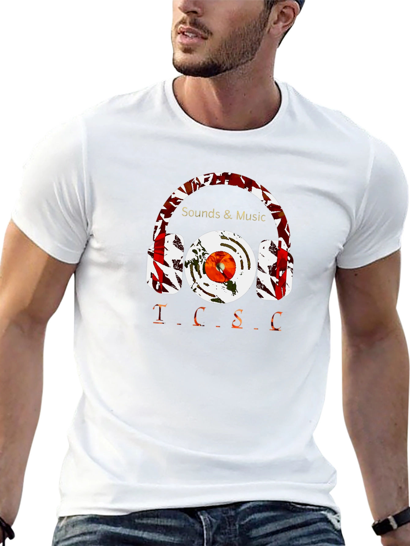Sounds & Music Graphic T-Shirt