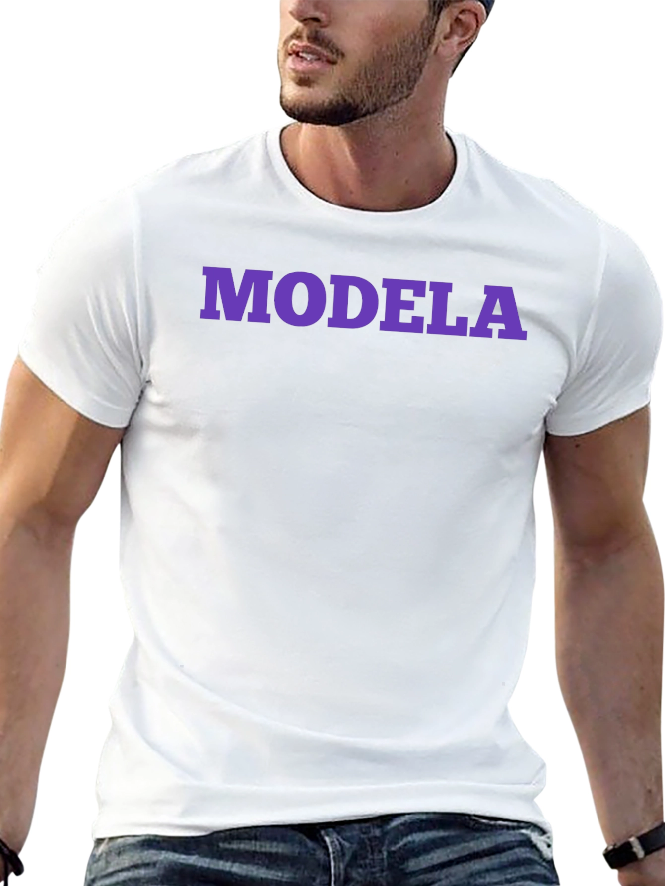 Modela Graphic T-Shirt - Premium Cotton Blend