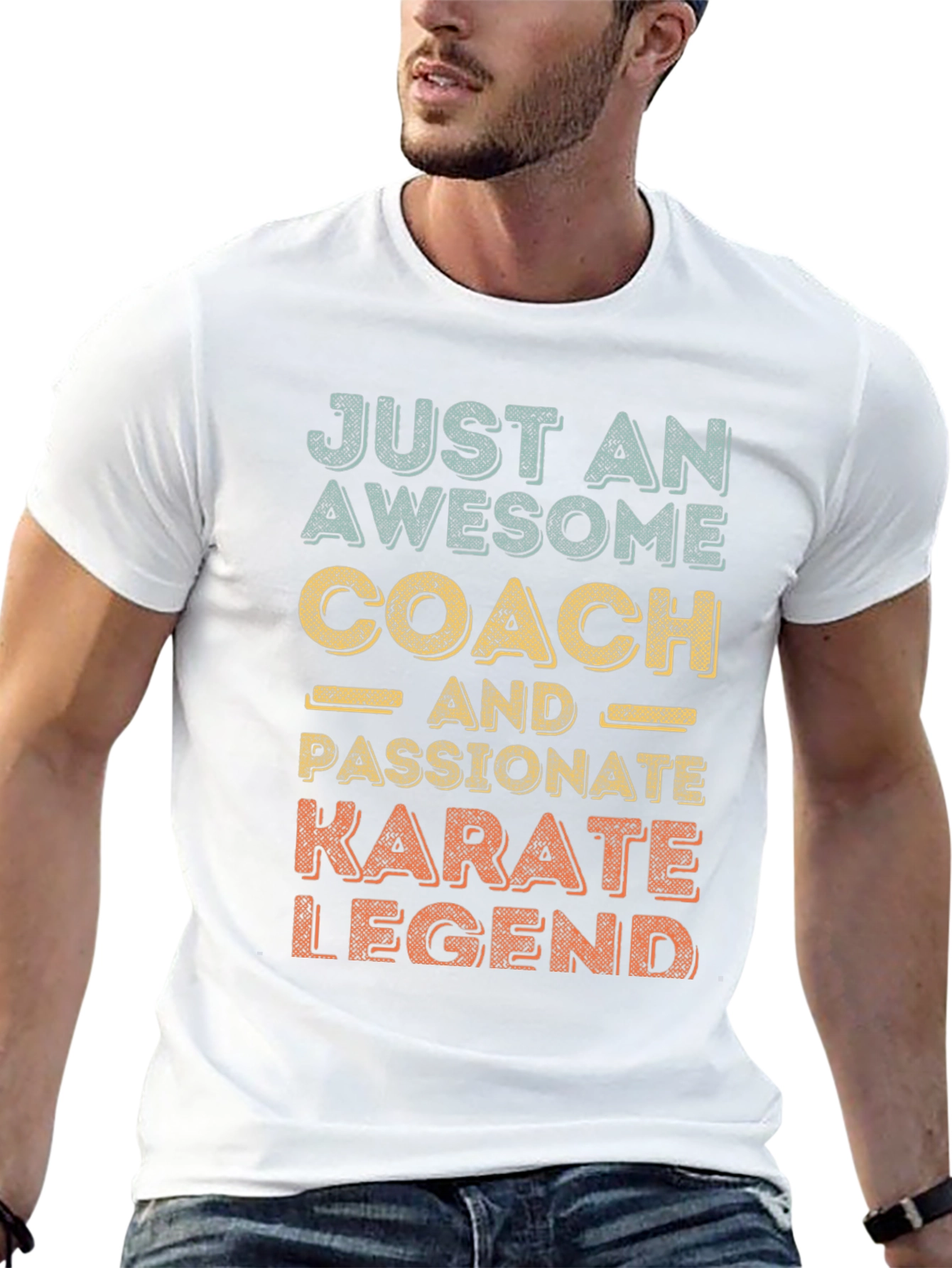 Awesome Karate Coach T-Shirt - Legend Gift