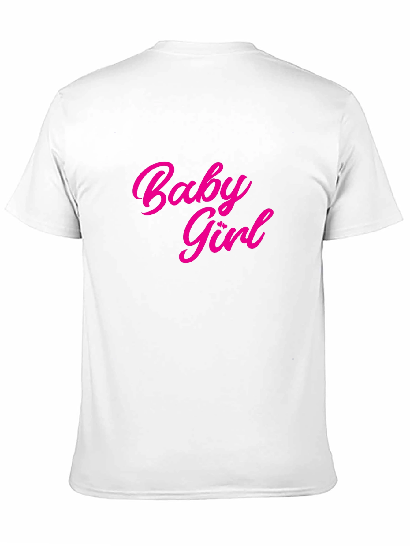 Baby Girl Pink Graphic Black T-Shirt
