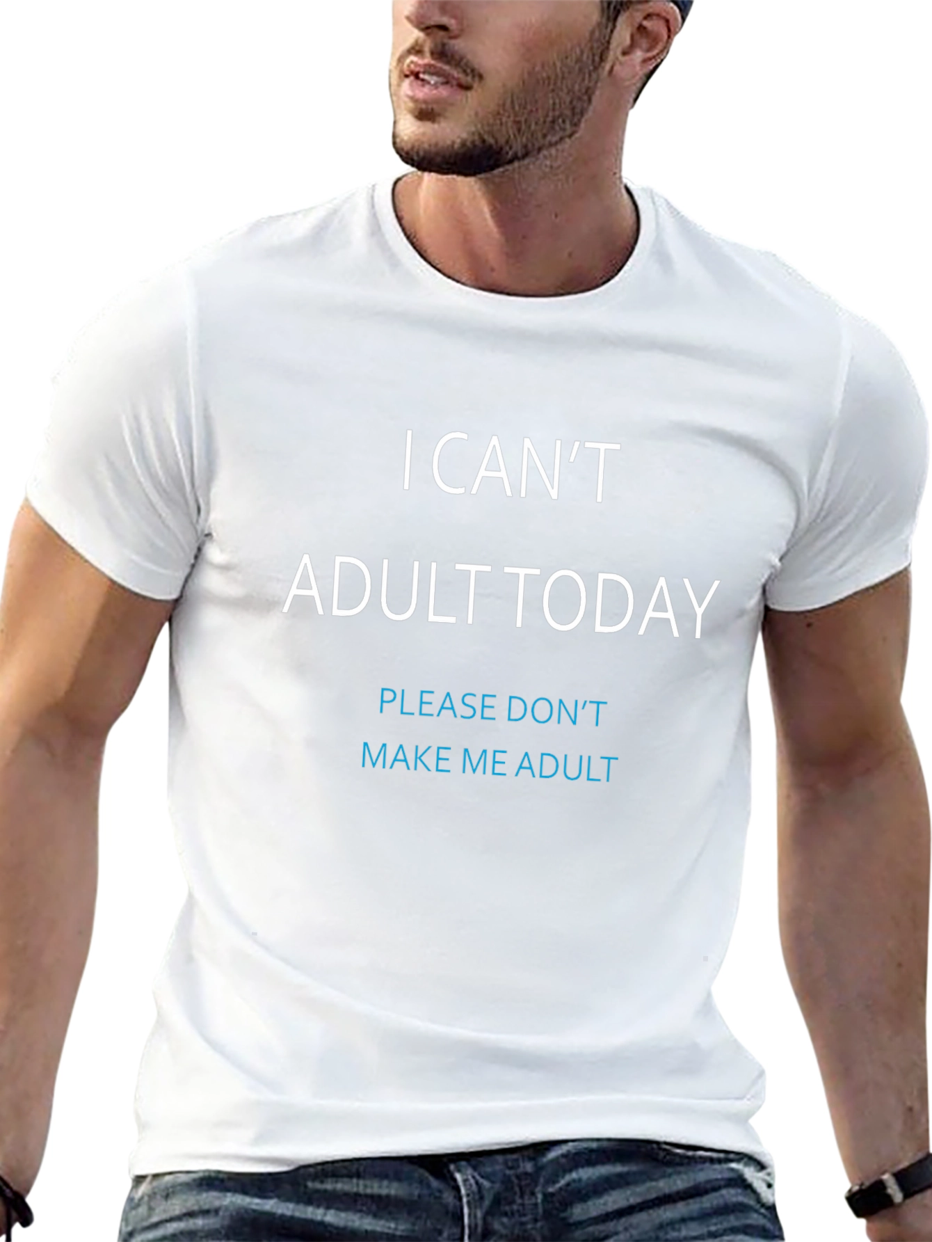 I Cant Adult Today Graphic Tee
