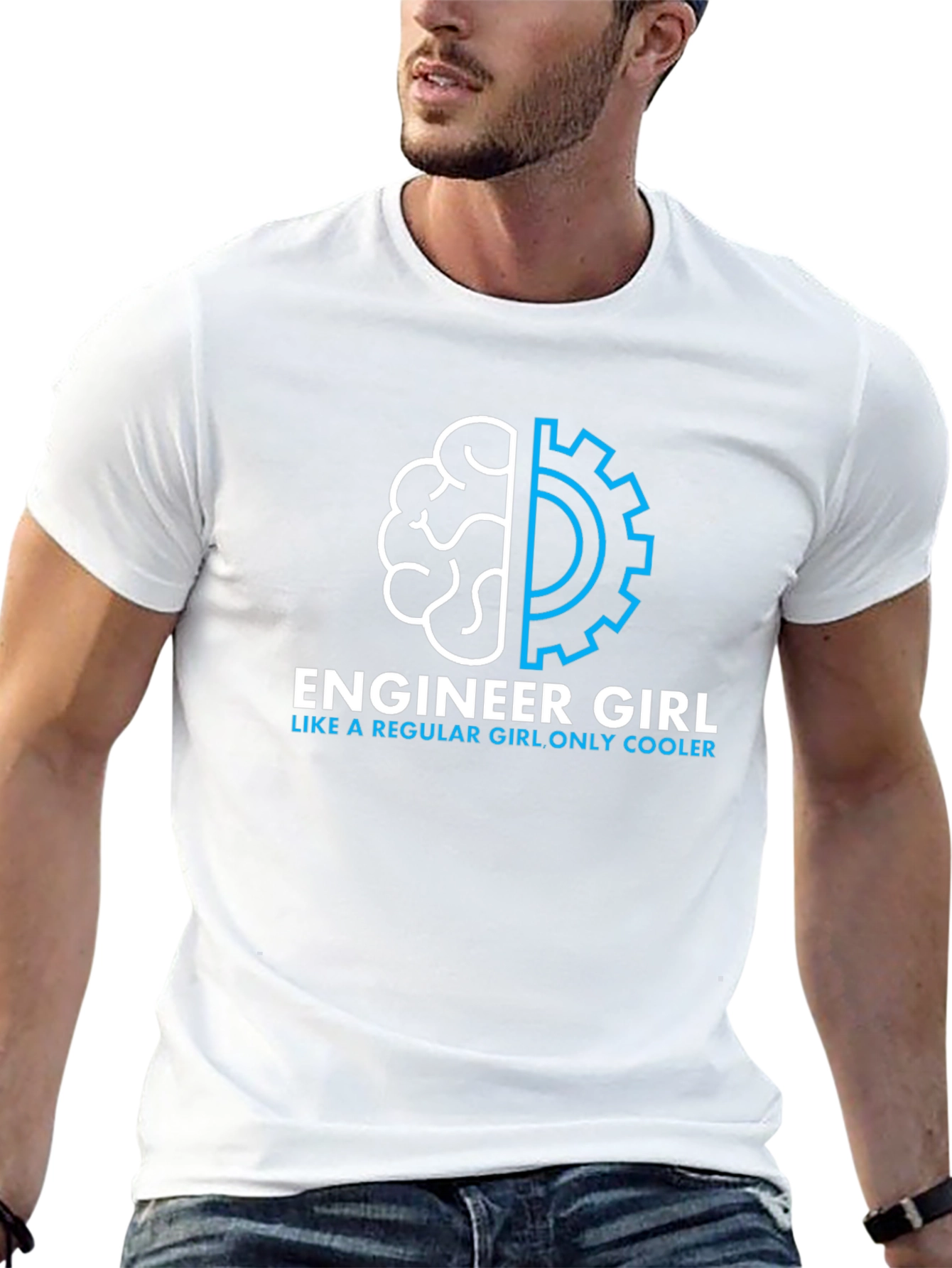 Engineer Girl T-Shirt - Smart & Cool
