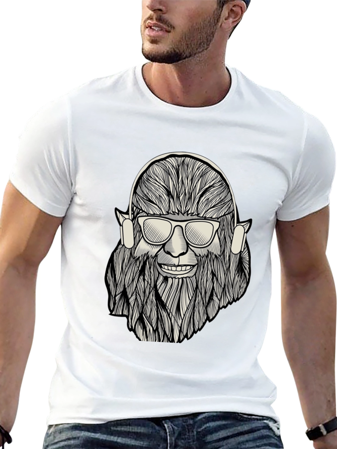 Cool Sasquatch Graphic Tee - Urban Style