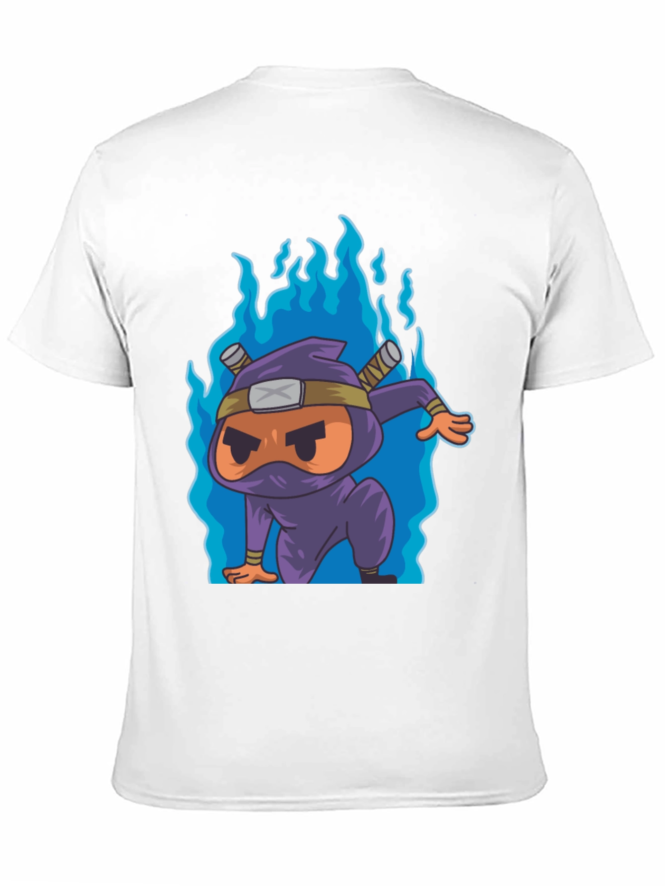 Ninja Cartoon Graphic T-Shirt