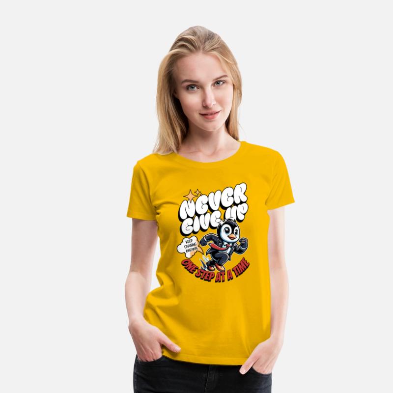 Never Give Up One Step At A Time