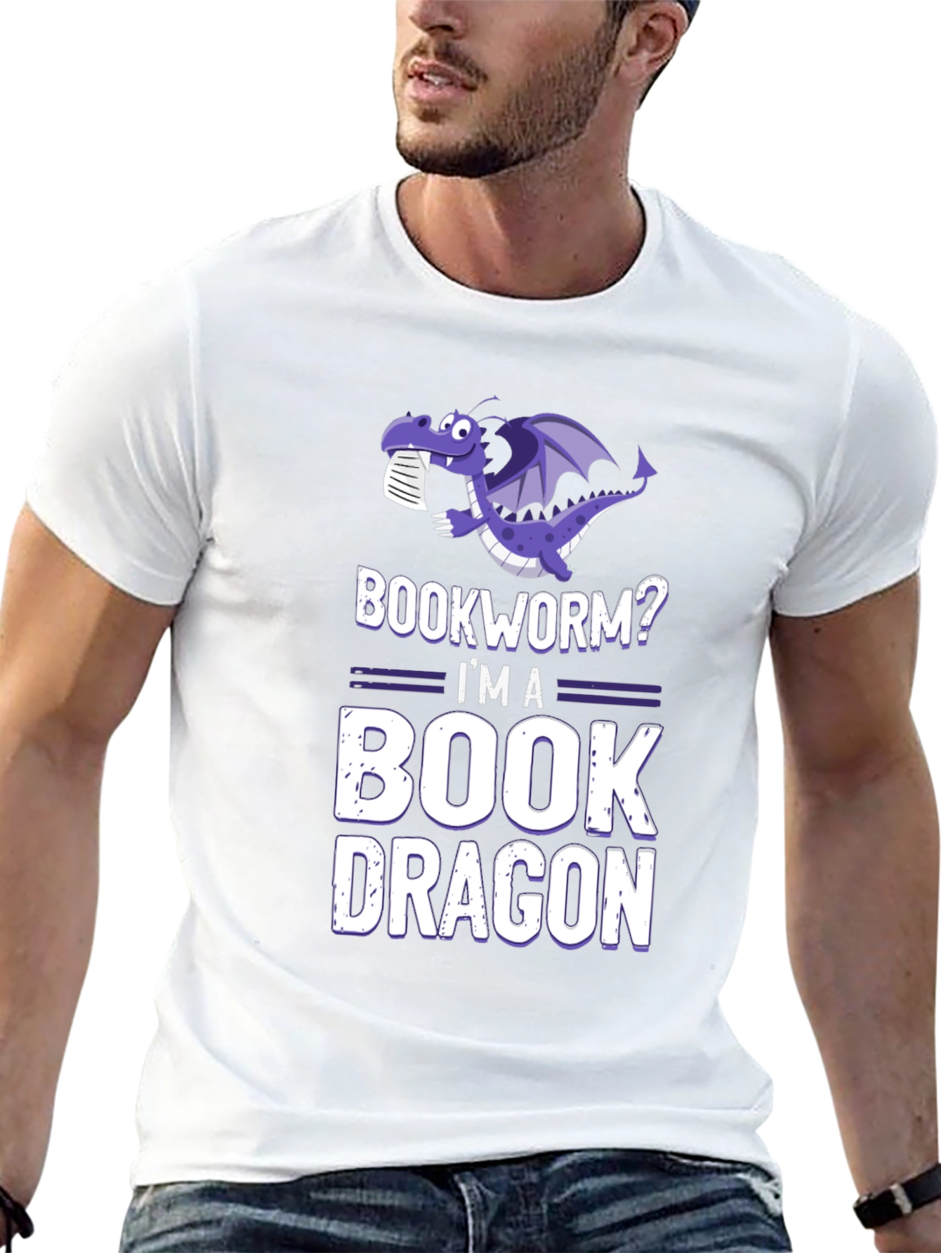 Bookworm? Im a Book Dragon T-Shirt