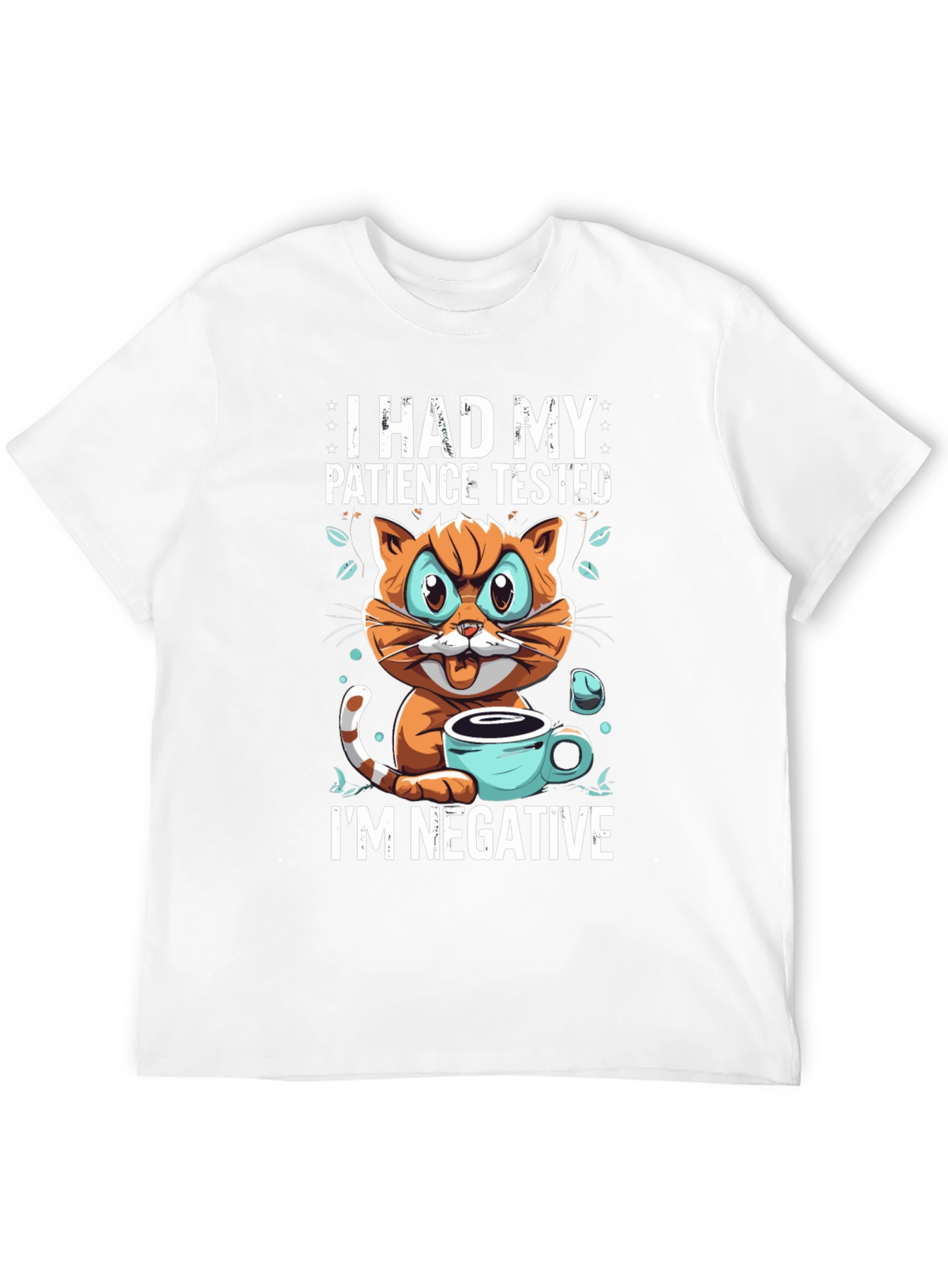 I Had My Patience Tested - Funny Cat T-Shirt