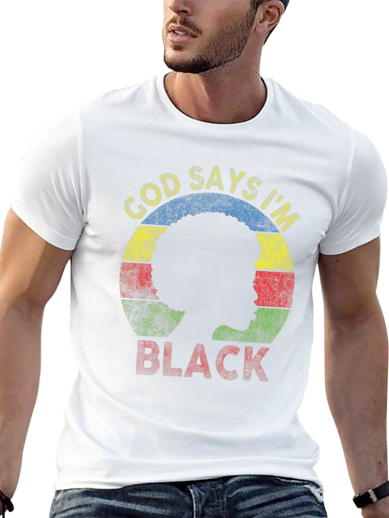 God Says Im Black T-Shirt