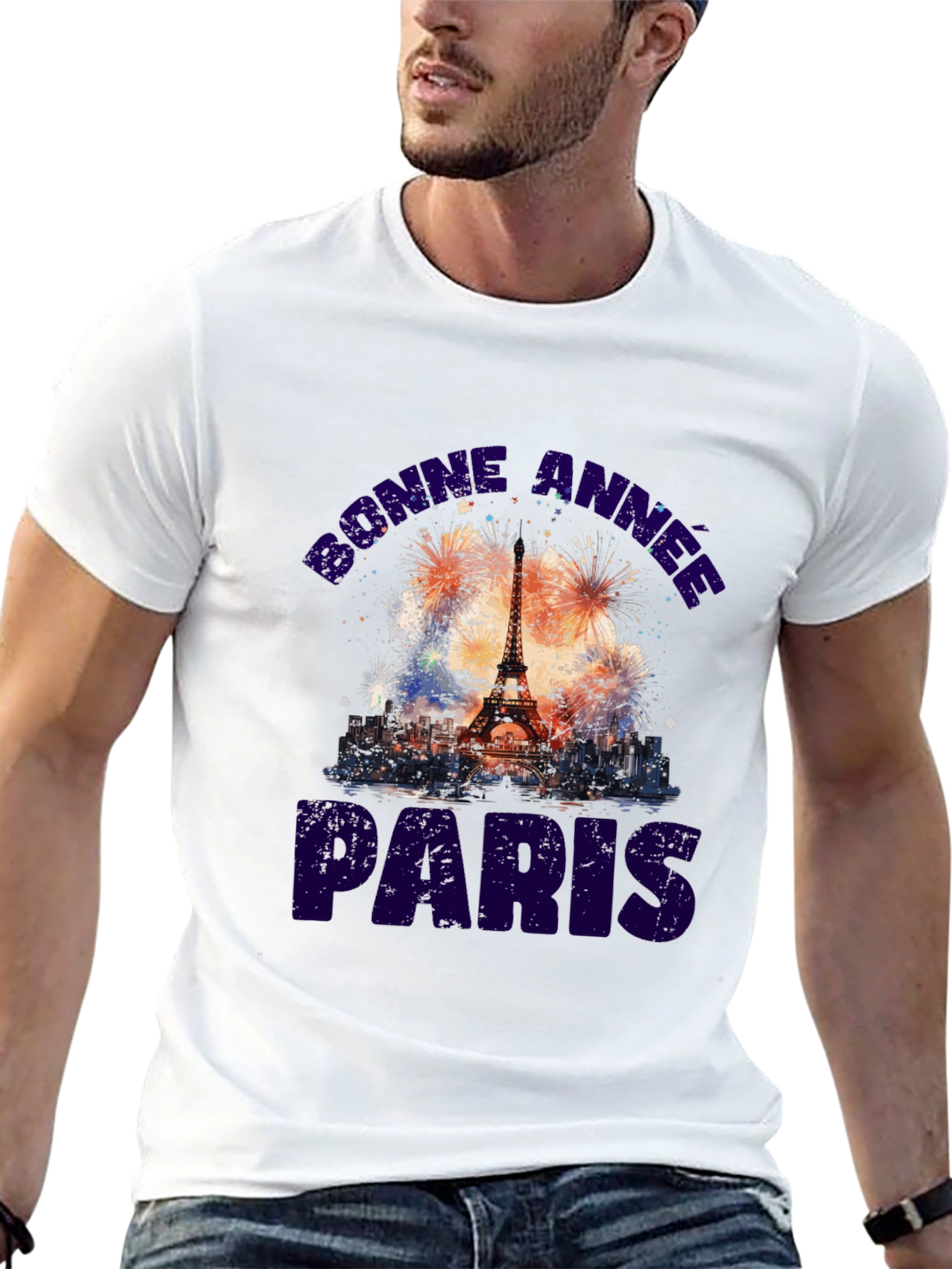 Bonne Annee Paris Graphic T-Shirt