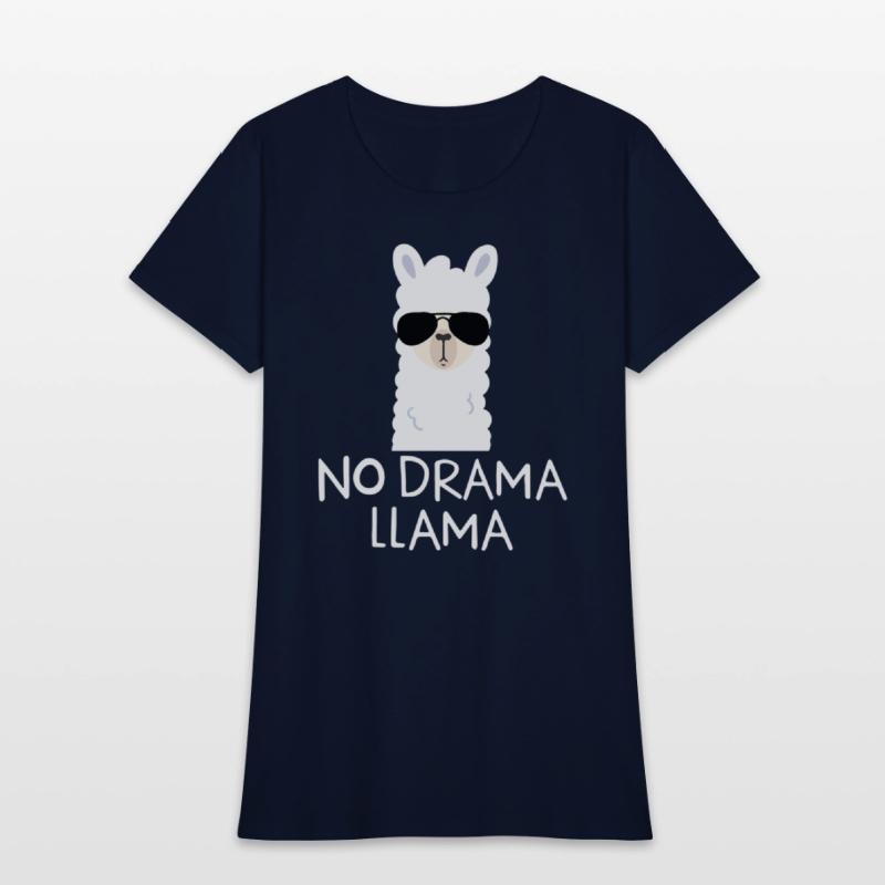 No Drama Llama Alpaca With Sunglasses Llama