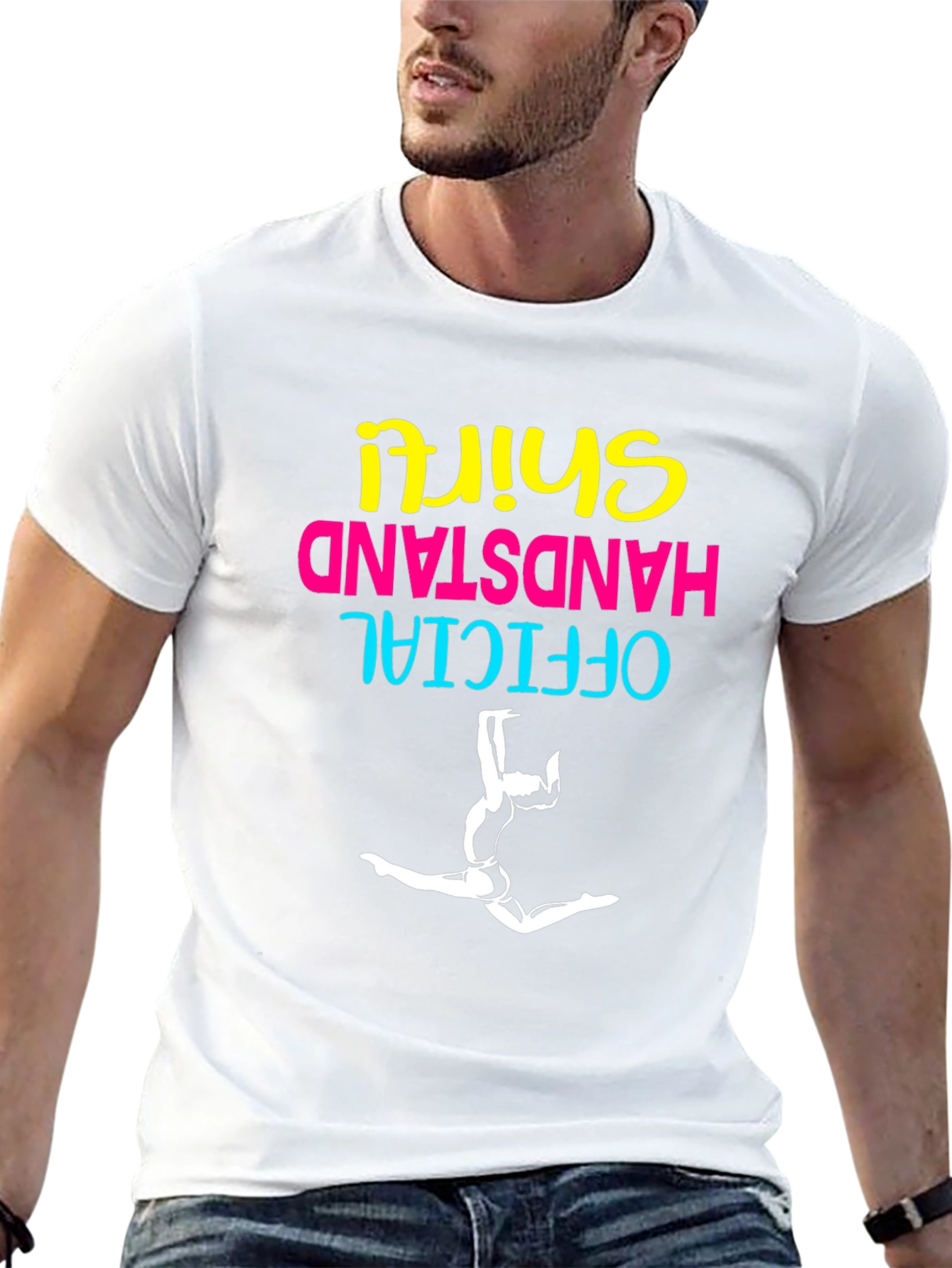 Official Handstand Shirt Black Tee