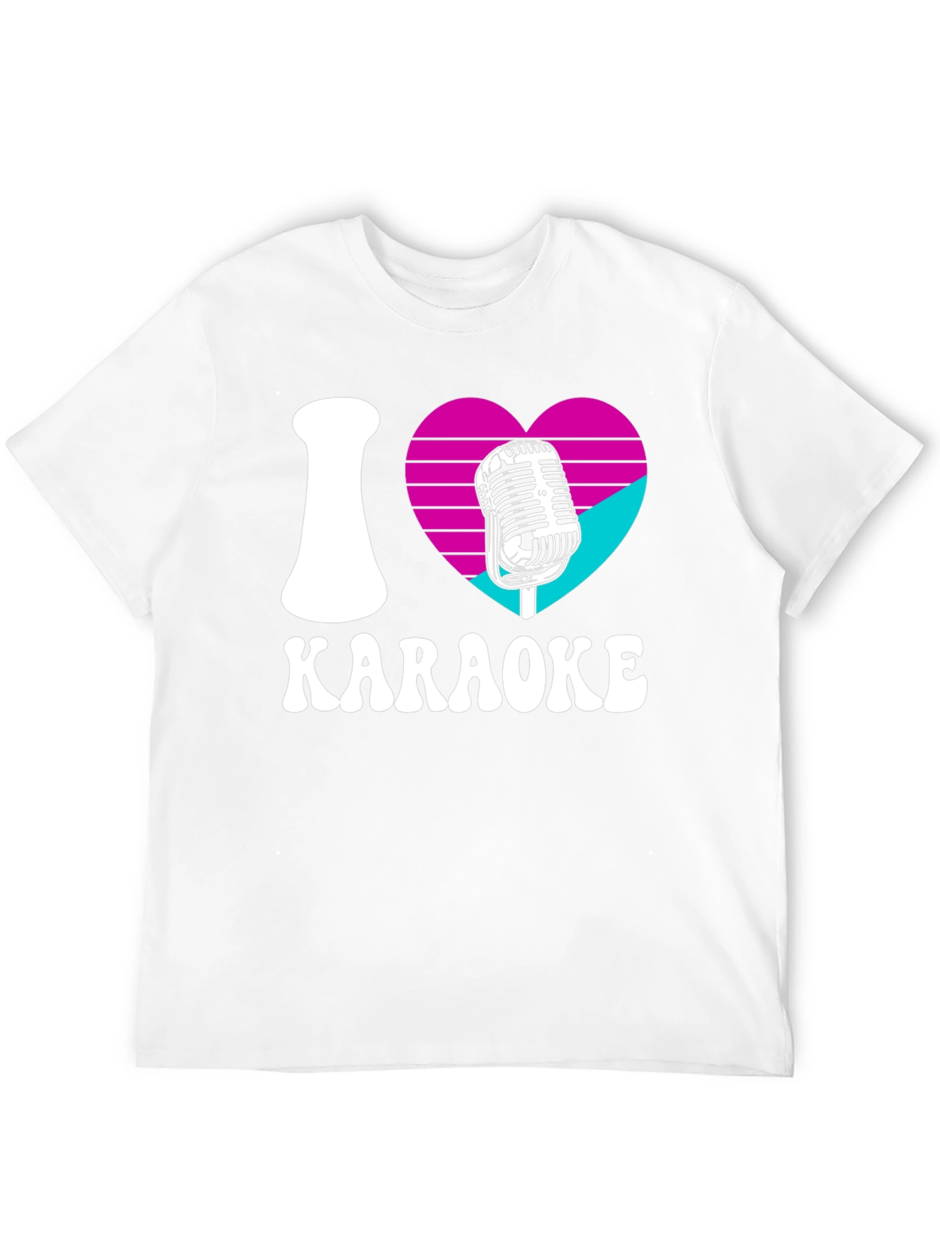 I Love Karaoke Graphic T-Shirt