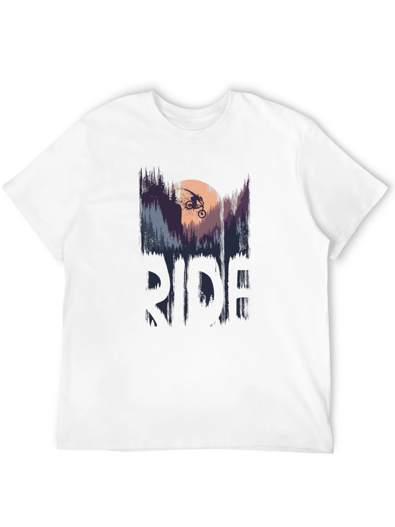 Ride Mountain Bike Graphic T-Shirt