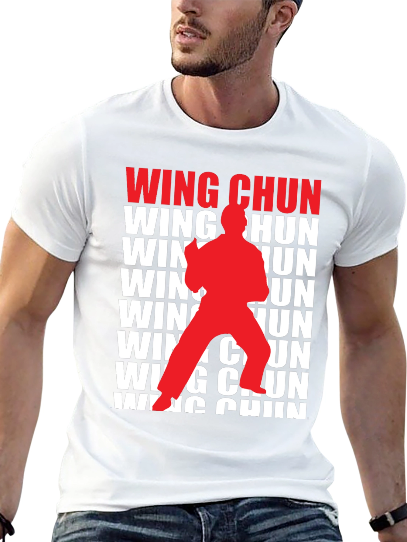 Wing Chun Martial Arts Graphic T-Shirt