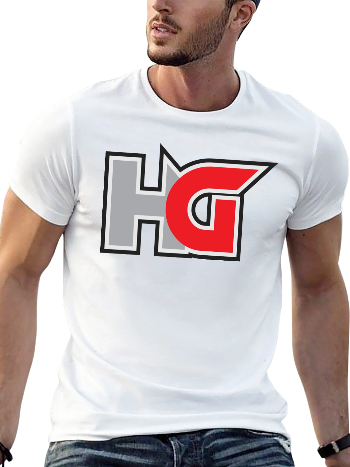 HG Logo T-Shirt - Casual Graphic Tee