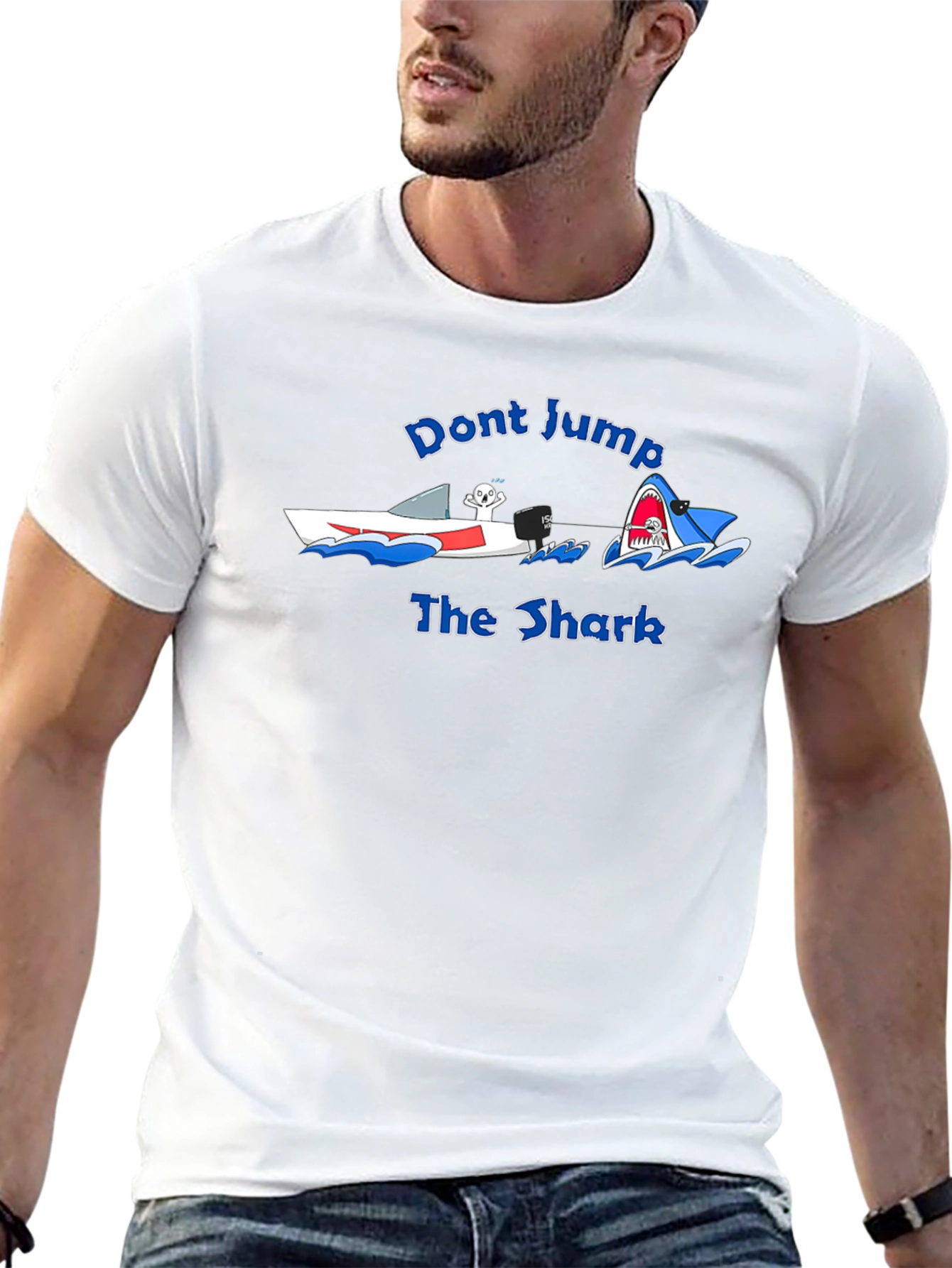 Dont Jump the Shark Graphic T-Shirt