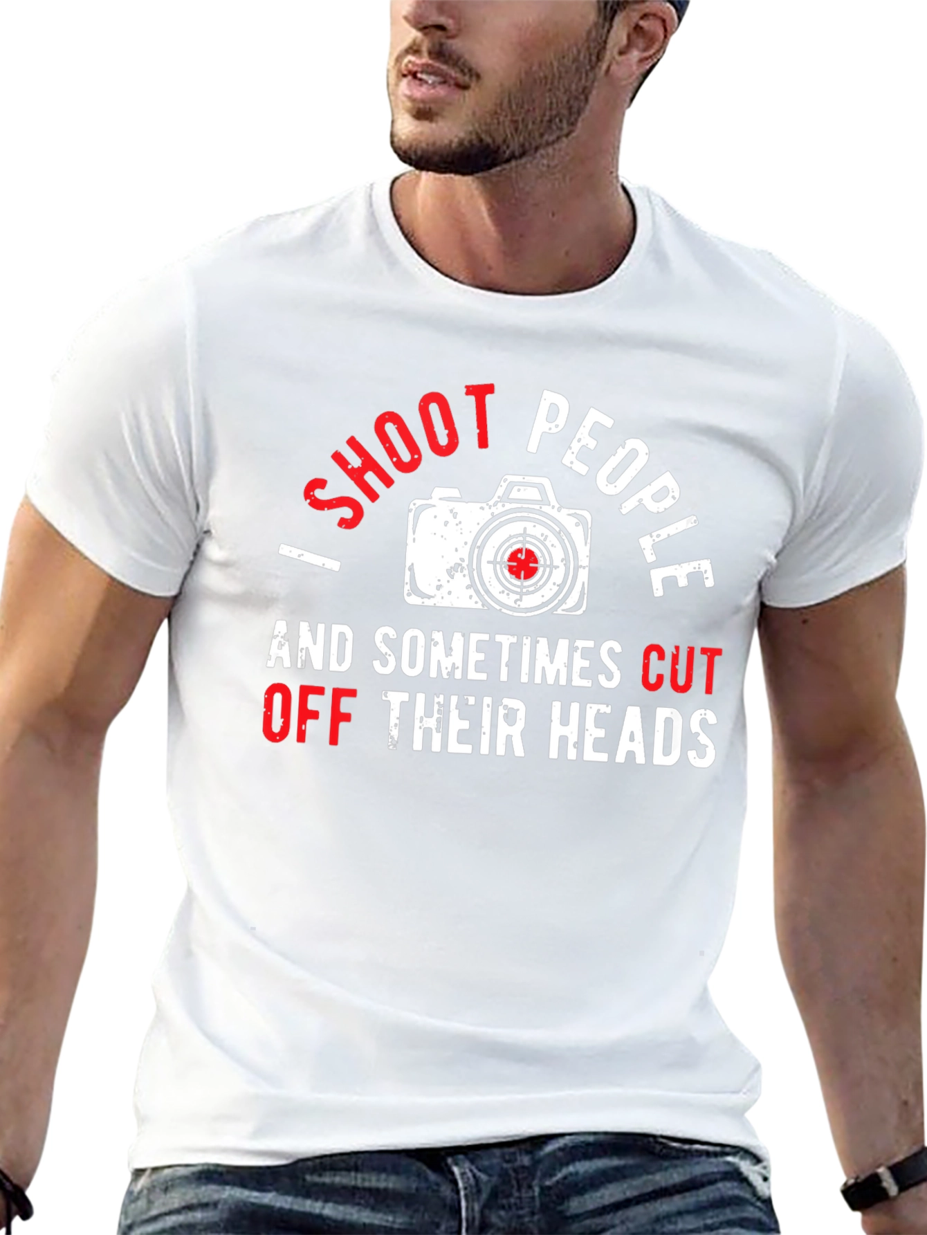 I Shoot People Funny Photography T-Shirt
