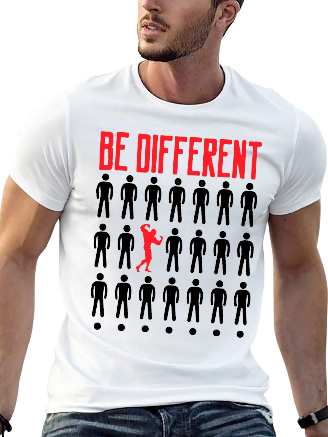 Be Different Graphic T-Shirt