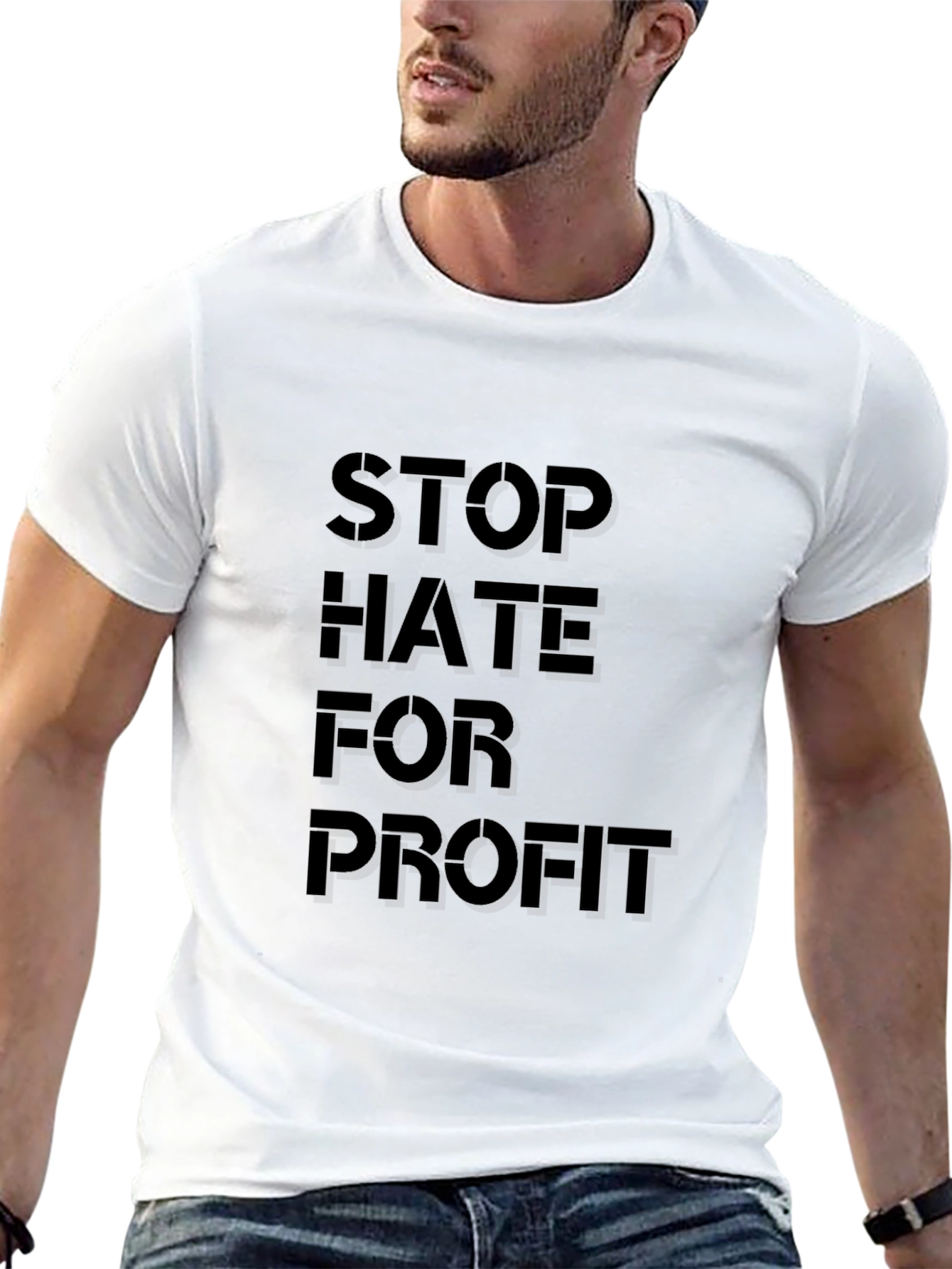 Stop Hate For Profit - Black T-Shirt
