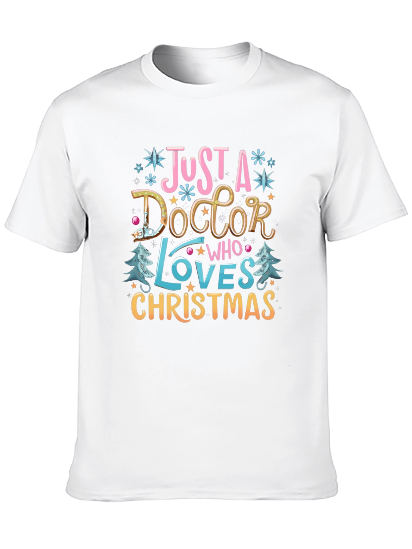 Doctor Who Loves Christmas T-Shirt - Holiday Tee