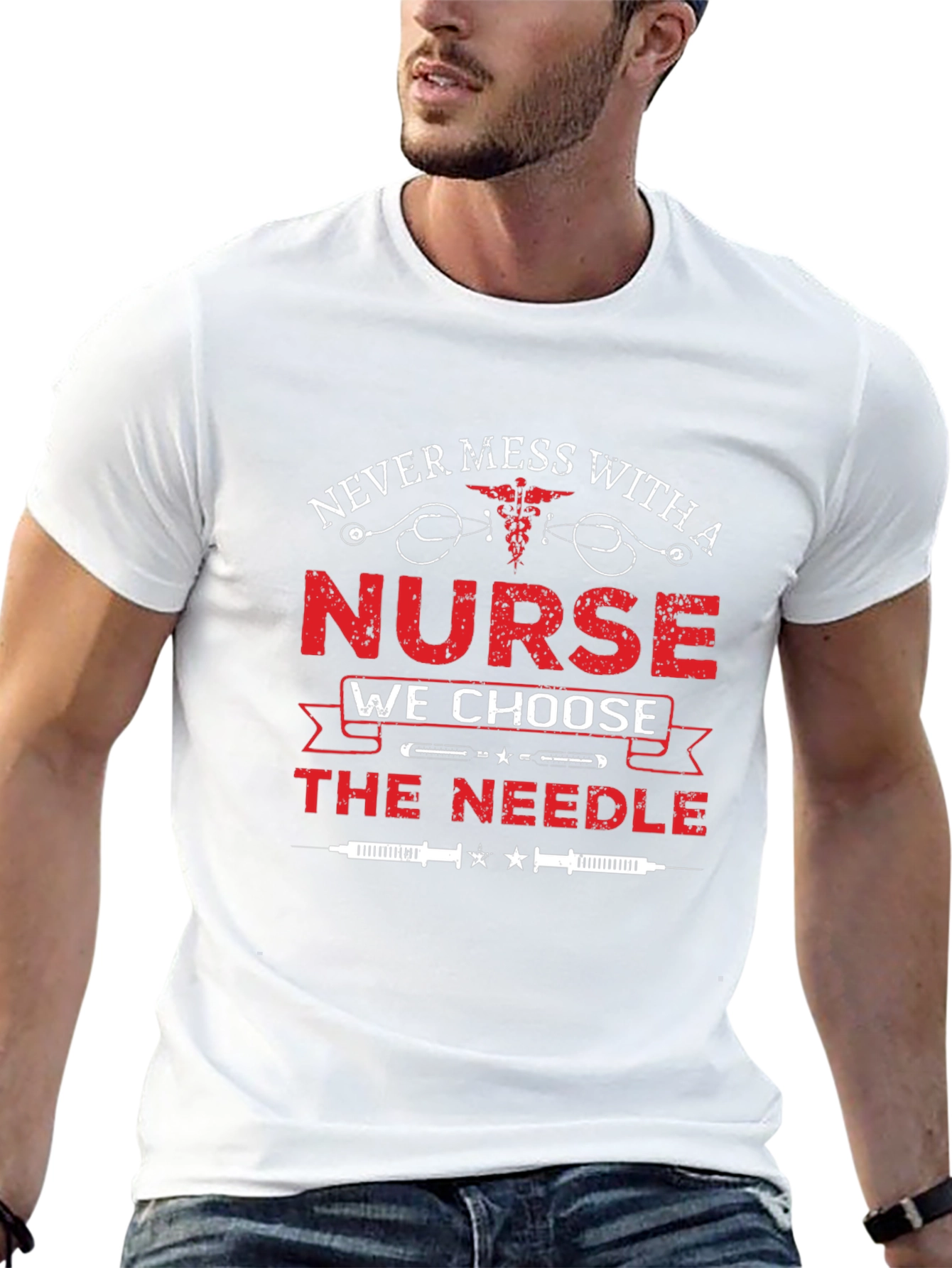 Never Mess with a Nurse T-Shirt