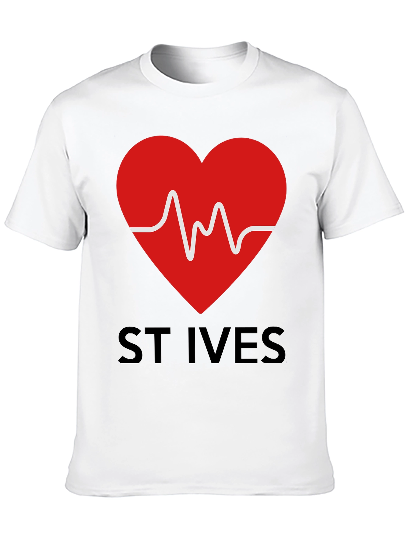 St Ives Heartbeat Graphic Tee - Black