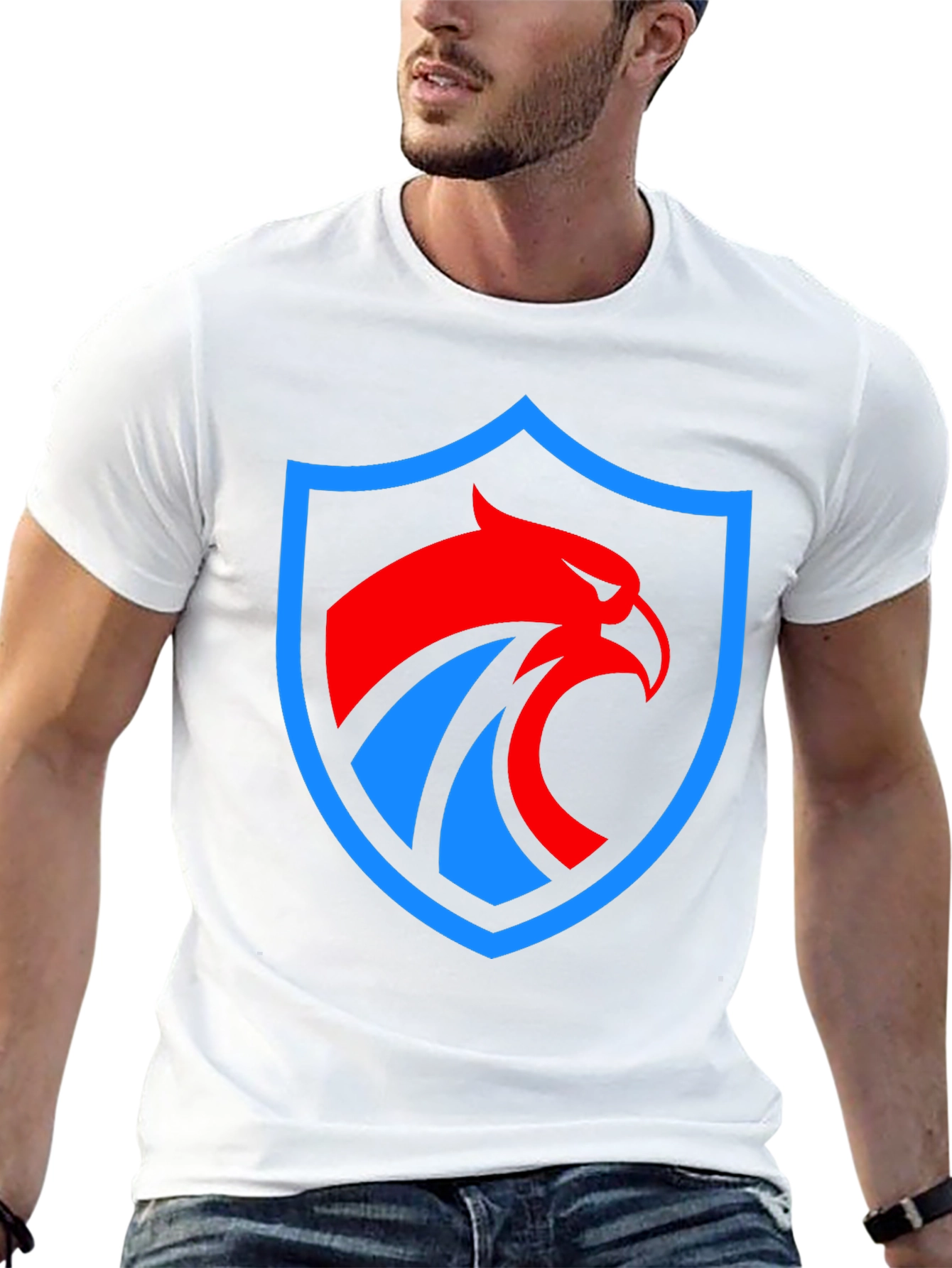 Eagle Crest Graphic Black T-Shirt