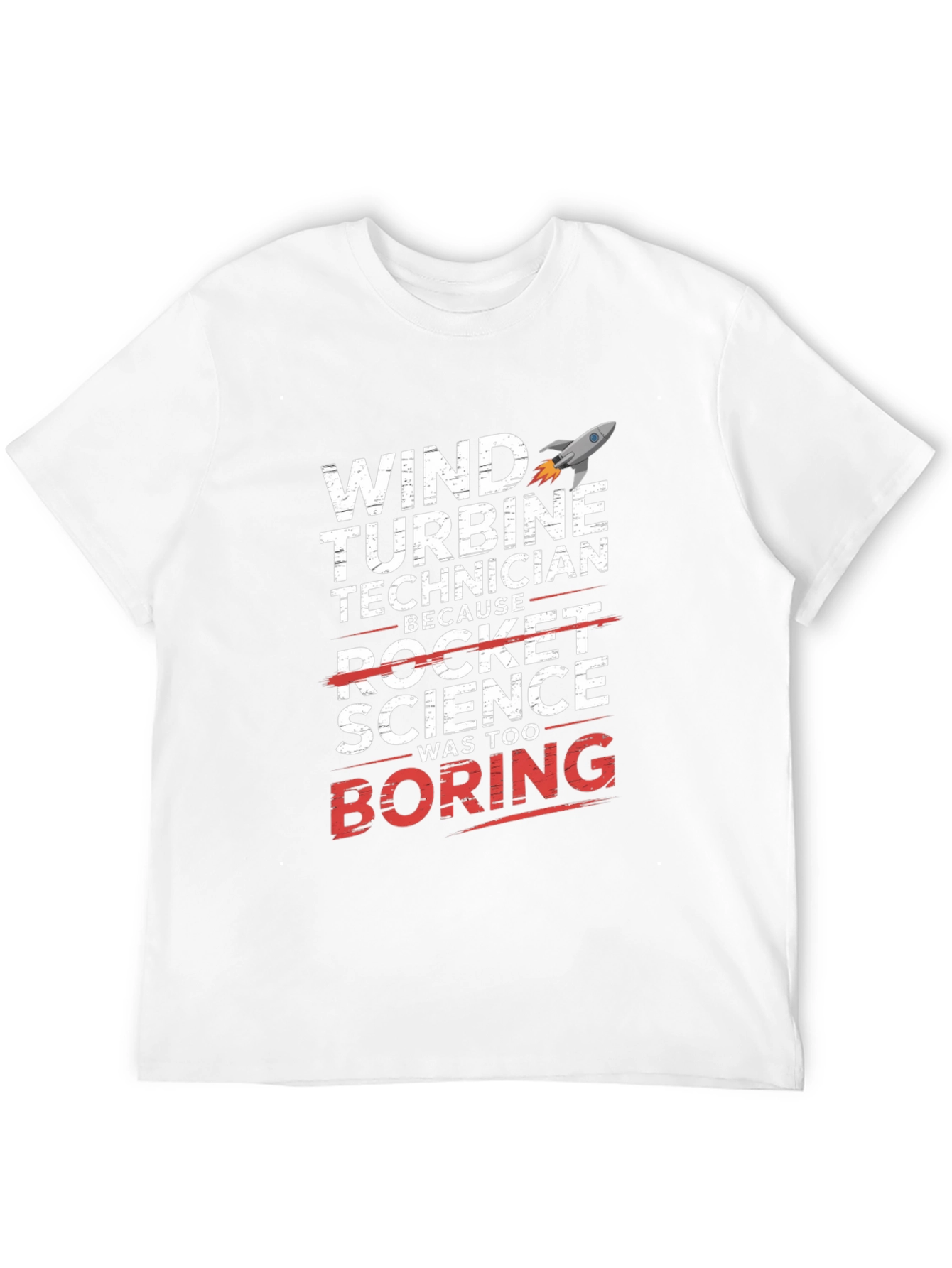 Wind Turbine Technician Novelty T-Shirt