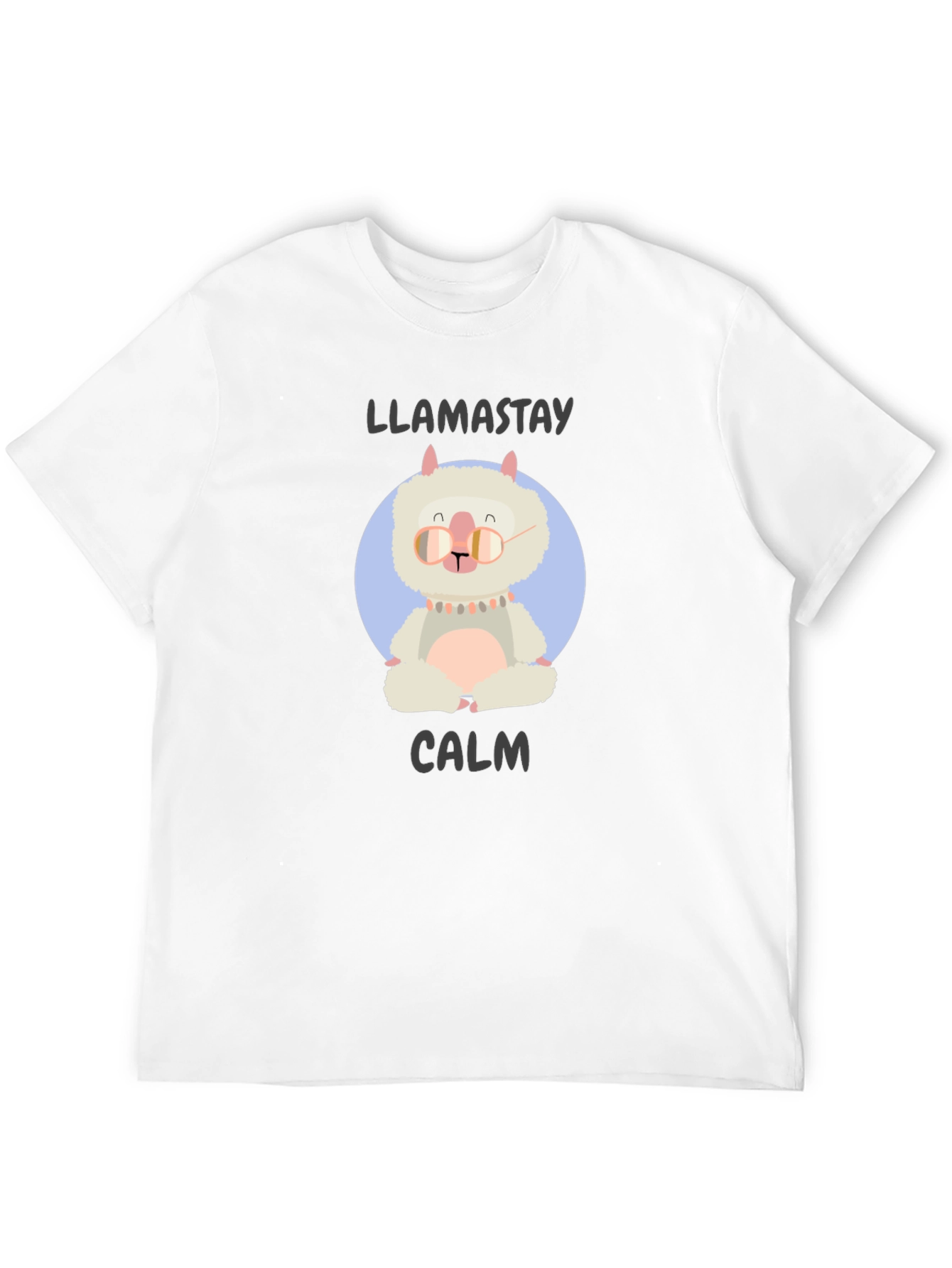 Llamastay Calm Graphic T-Shirt