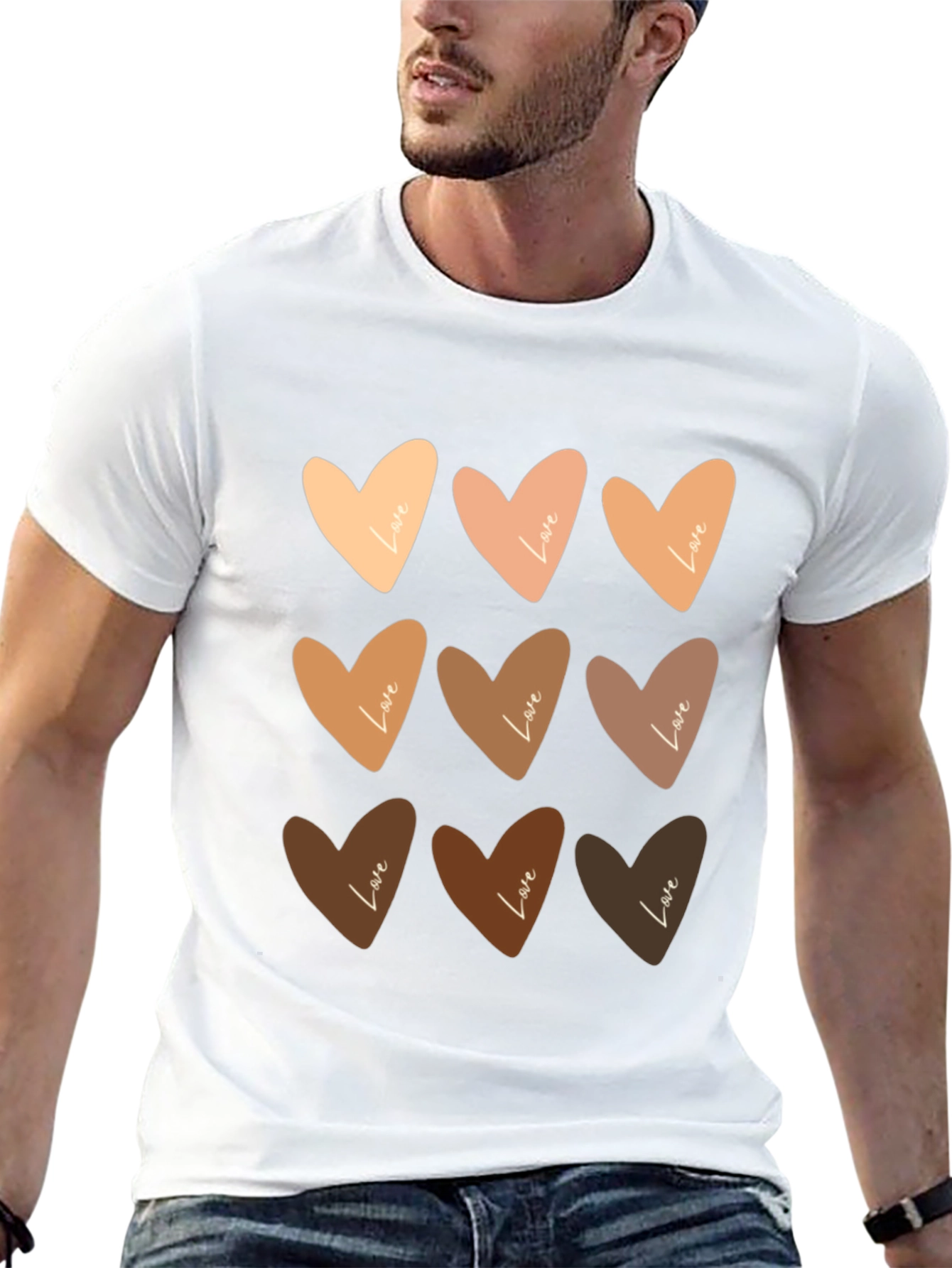Diversity Love Heart T-Shirt