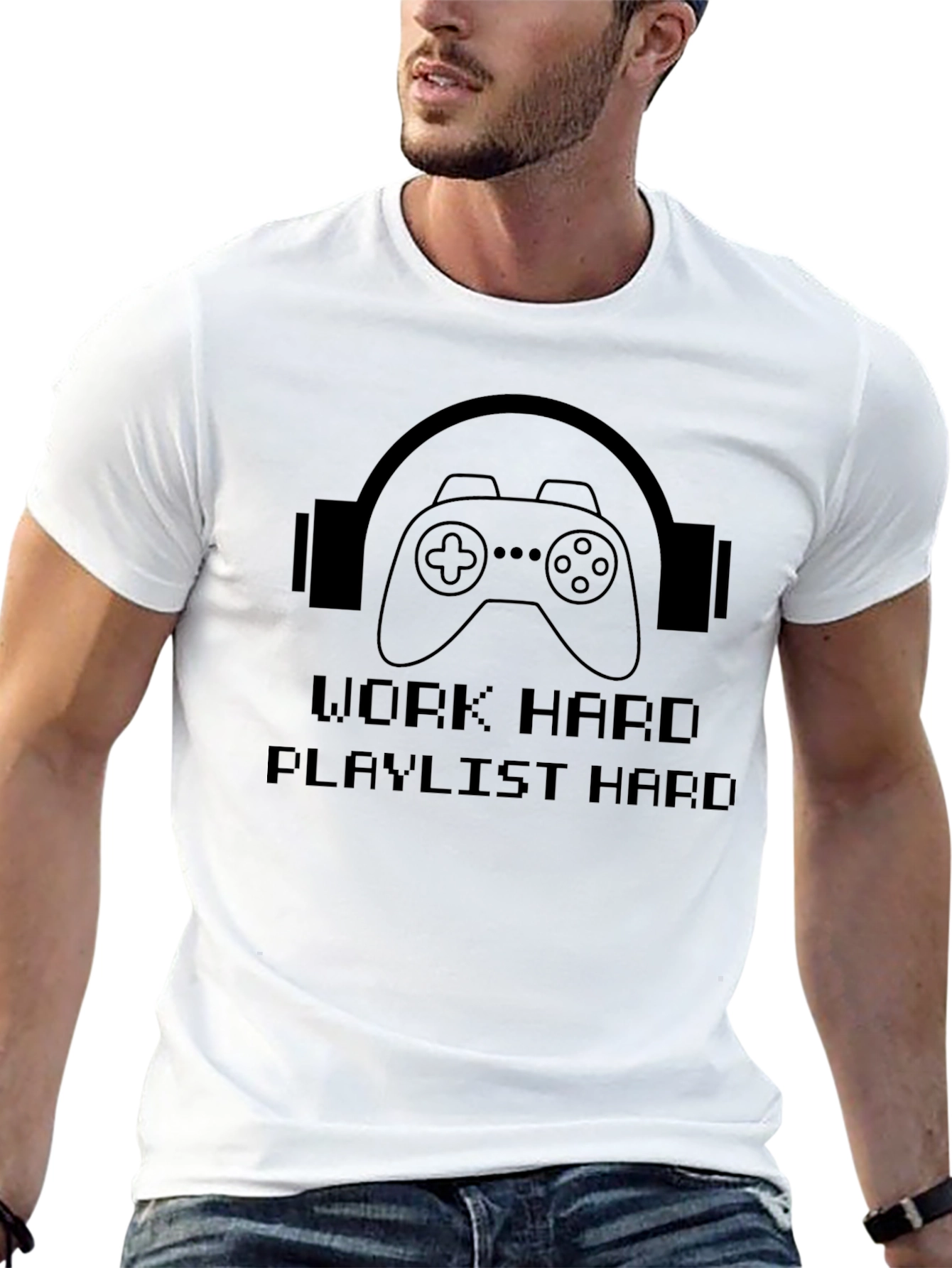 Work Hard Playlist Hard T-Shirt