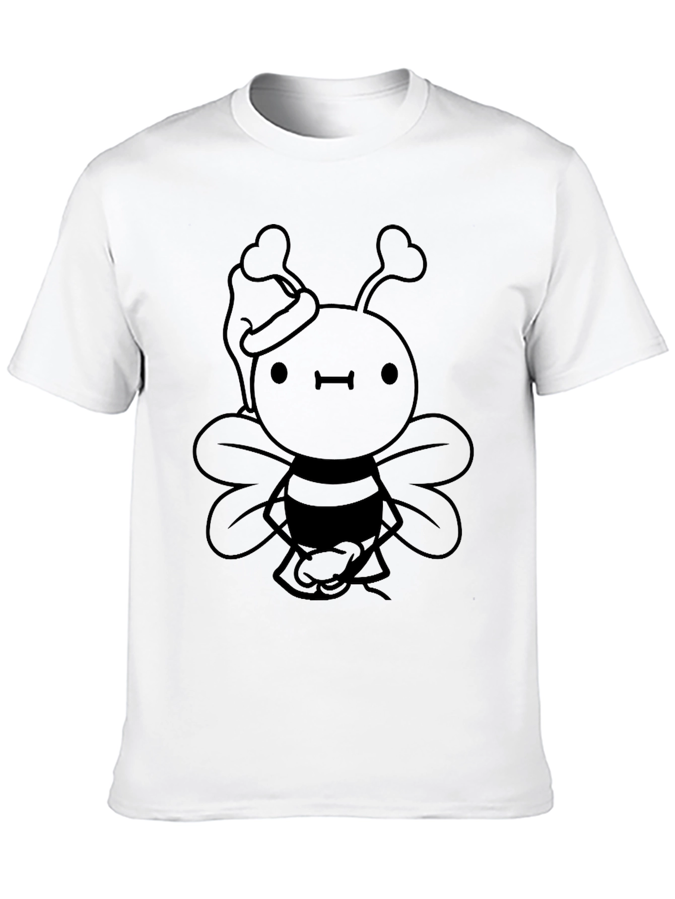 Cute Christmas Bee Graphic Tee