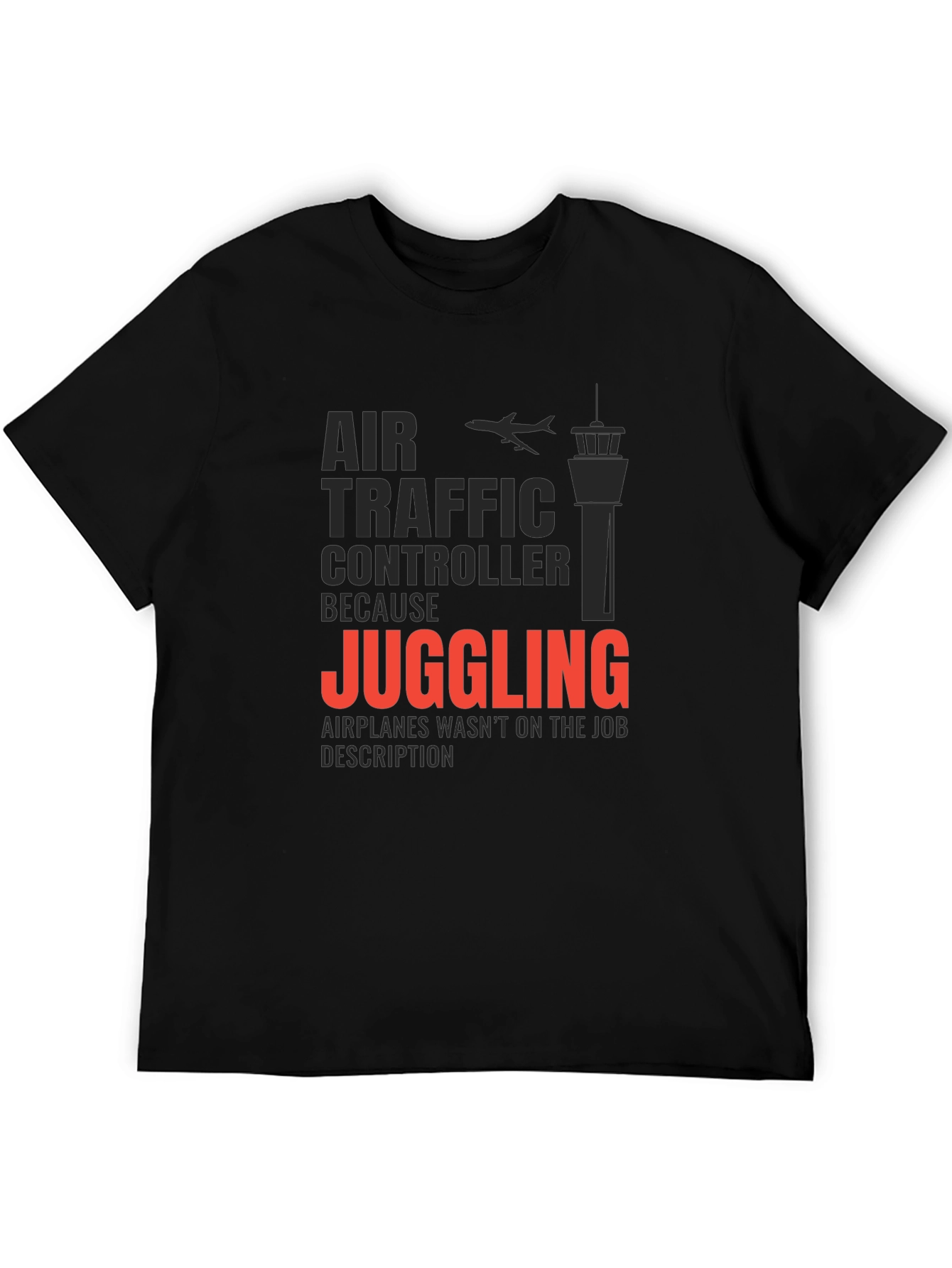 Air Traffic Controller Juggling Graphic Tee