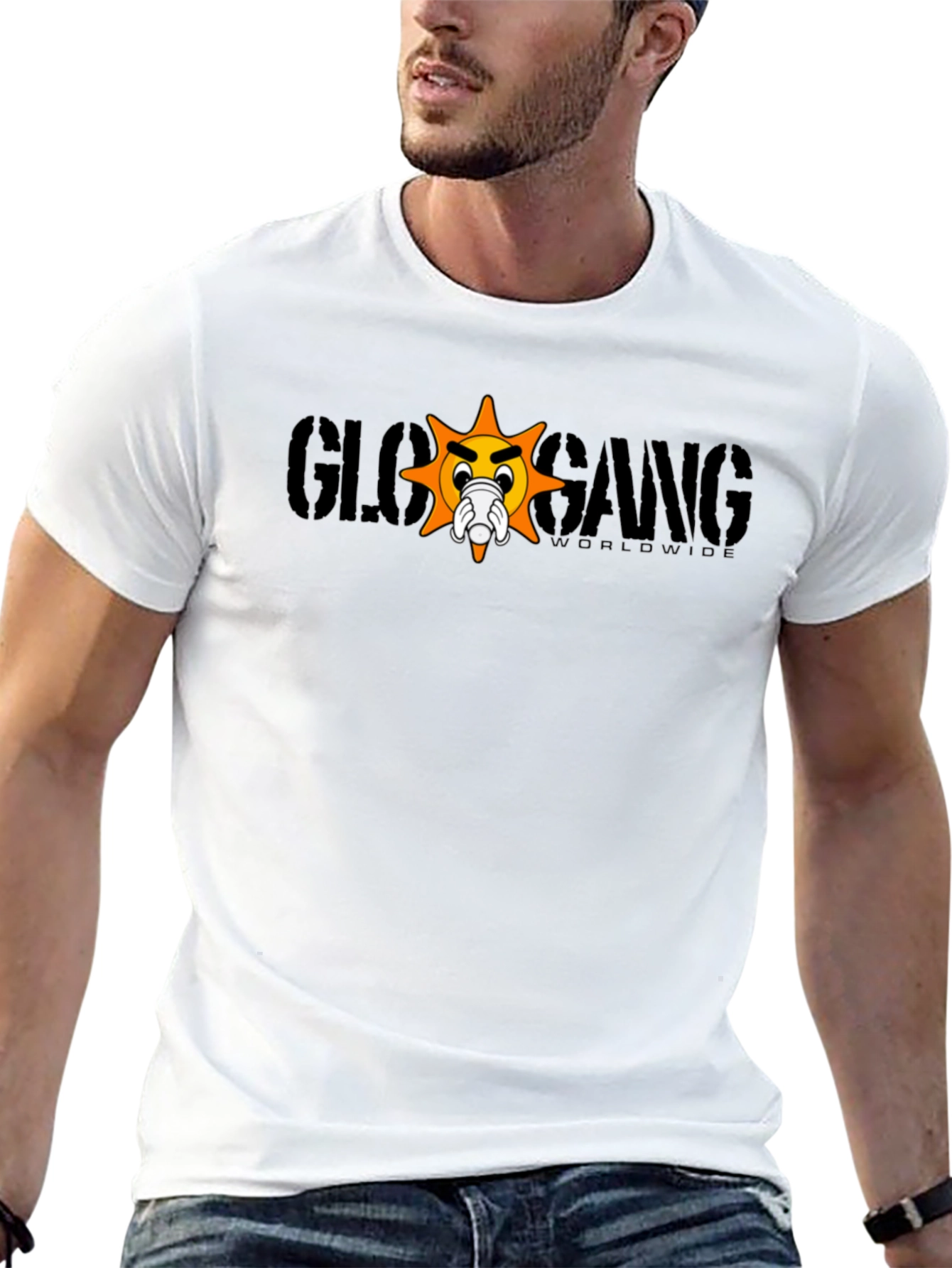 Glo Gang Worldwide Black Graphic T-Shirt
