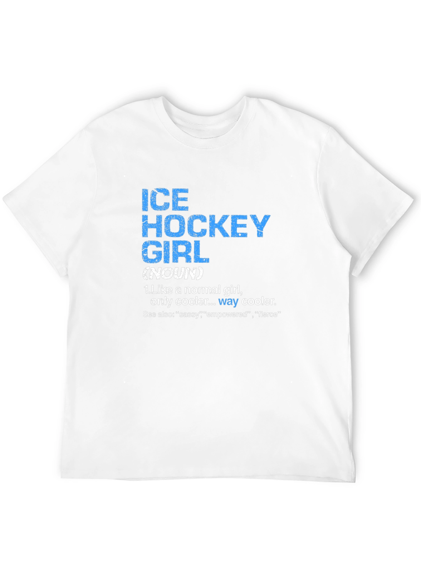 Ice Hockey Girl Definition T-Shirt
