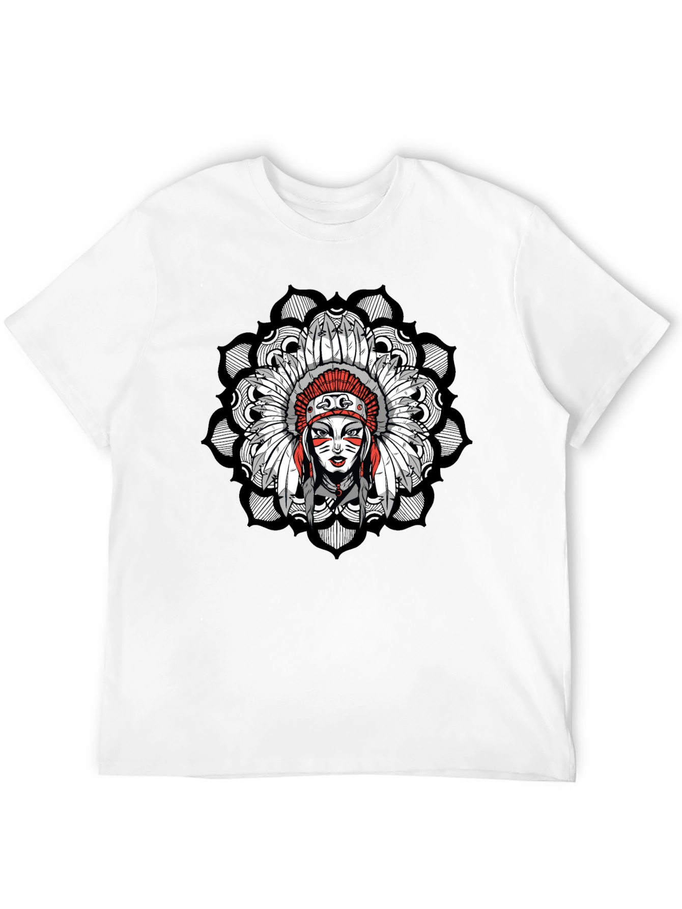 Native American Headdress T-Shirt