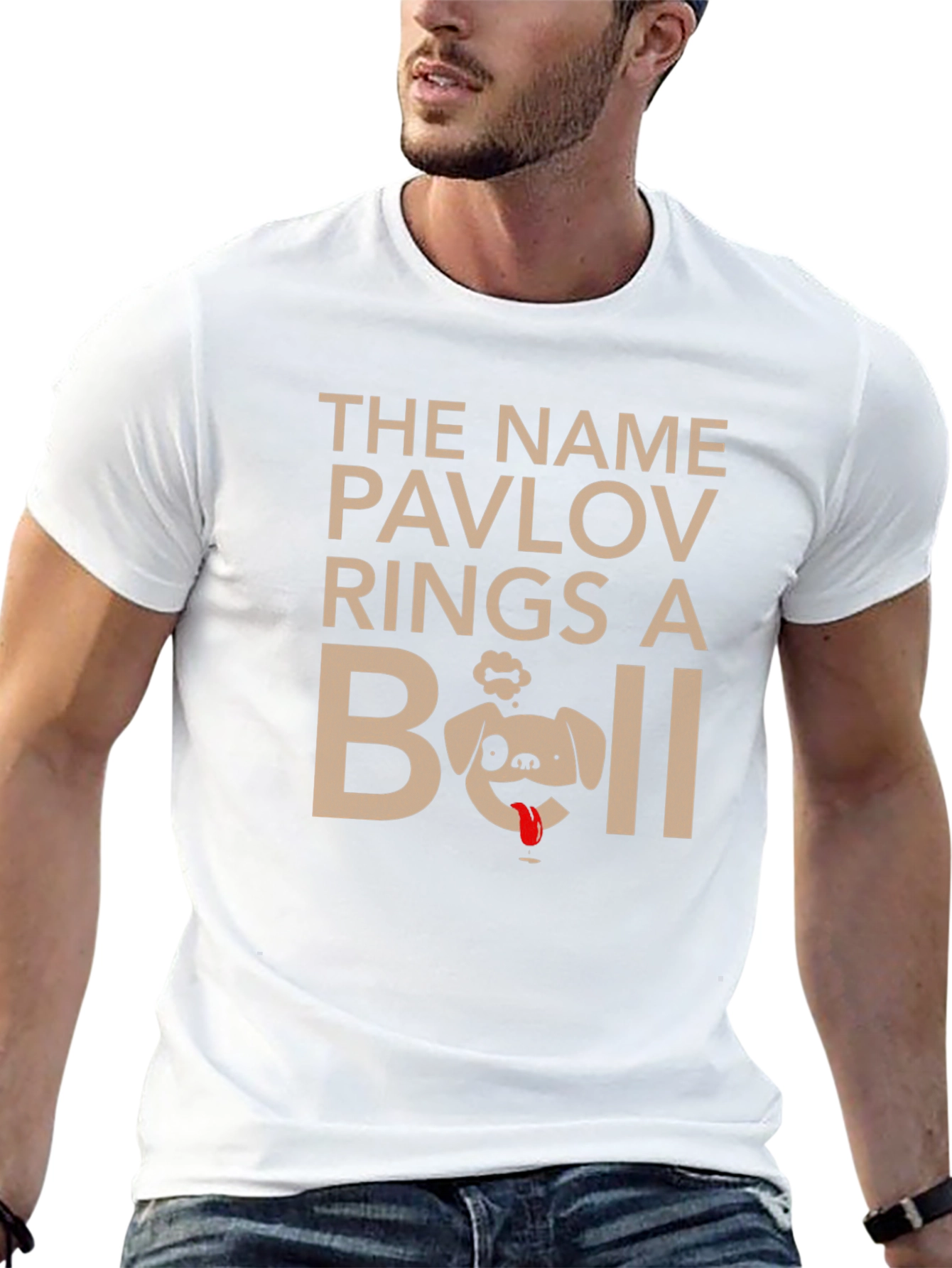 Pavlovs Dog T-Shirt - Funny Psychology Humor Tee