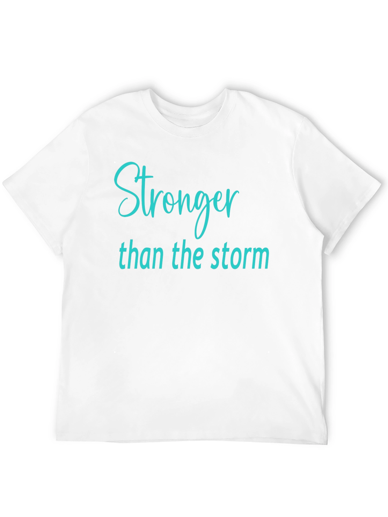 Stronger Than The Storm Black T-Shirt