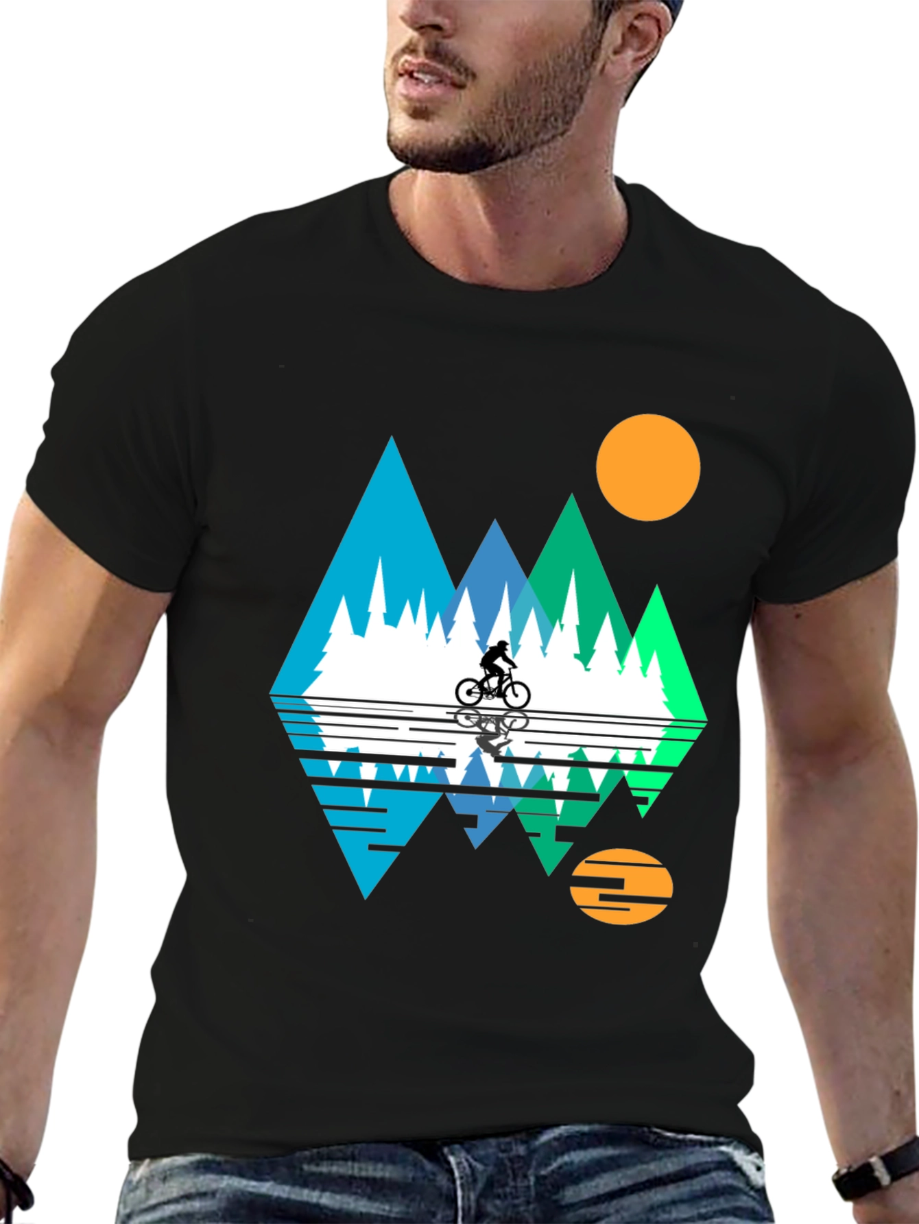 Mountain Biker Graphic Tee