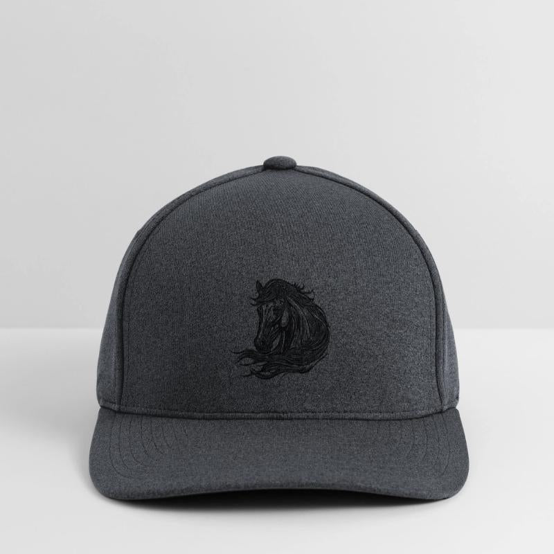 Pretty Mares Portrait With Mane In The Wind