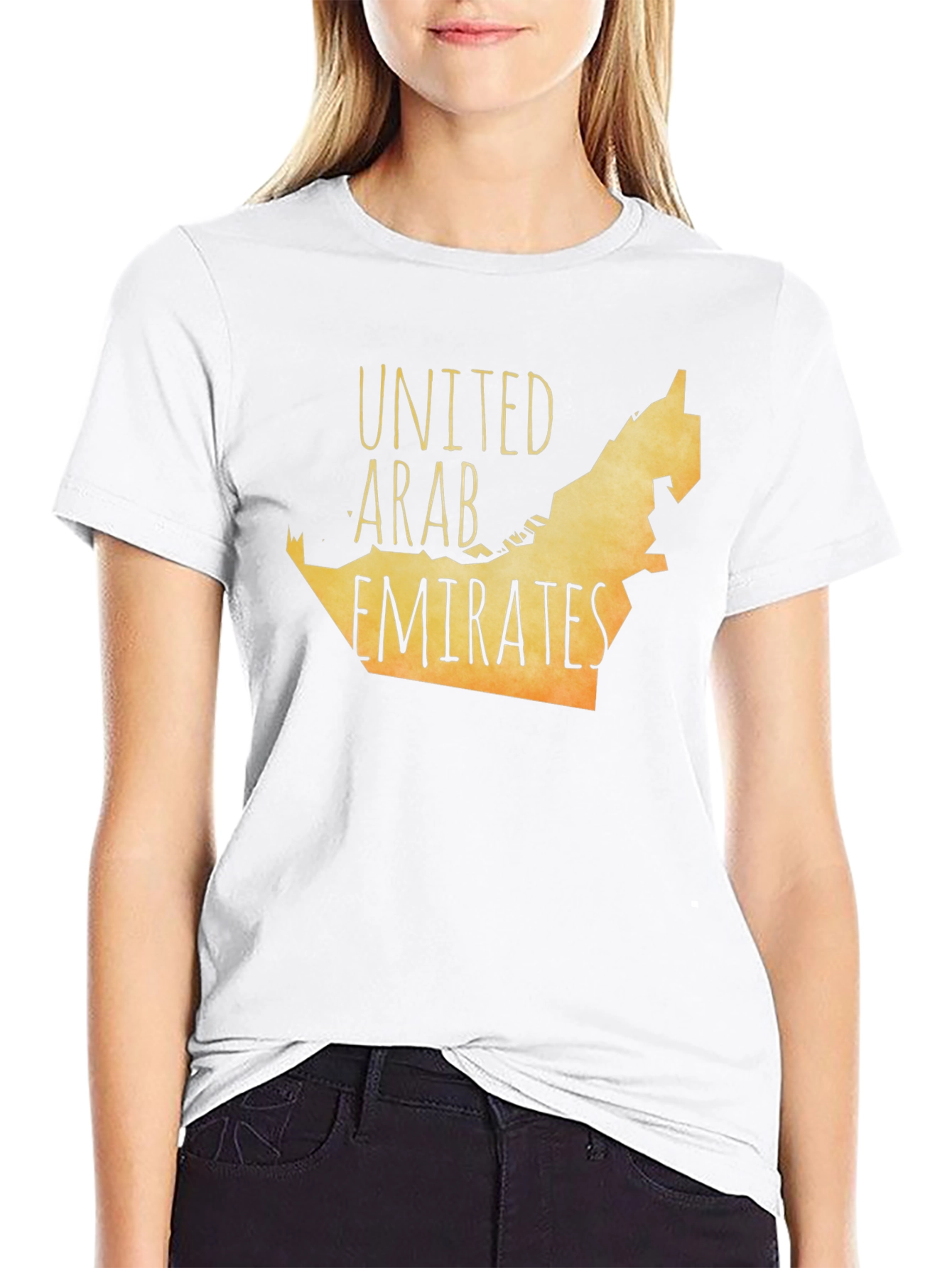 United Arab Emirates Map T-Shirt