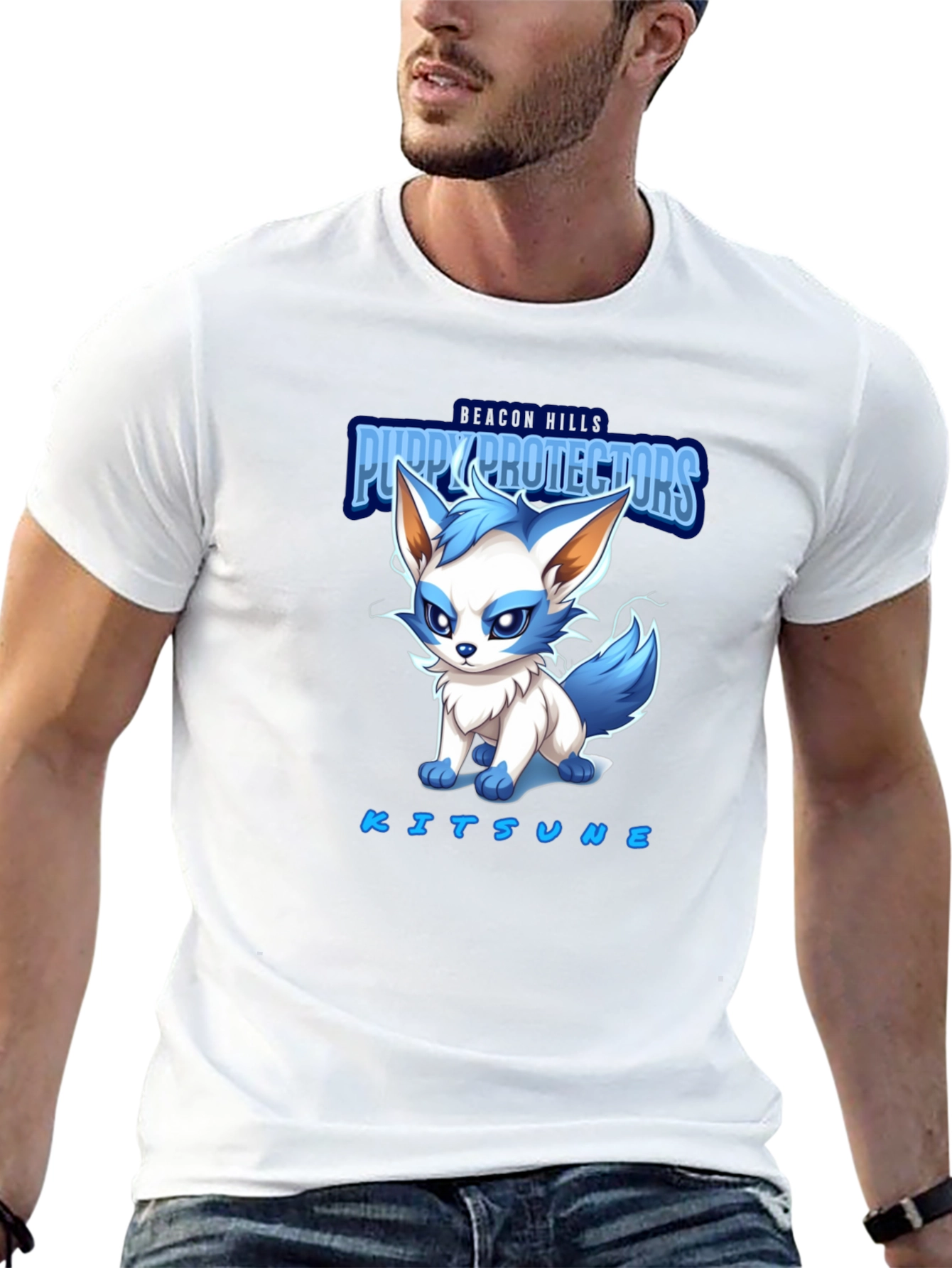 Kitsune Puppy Protectors T-Shirt