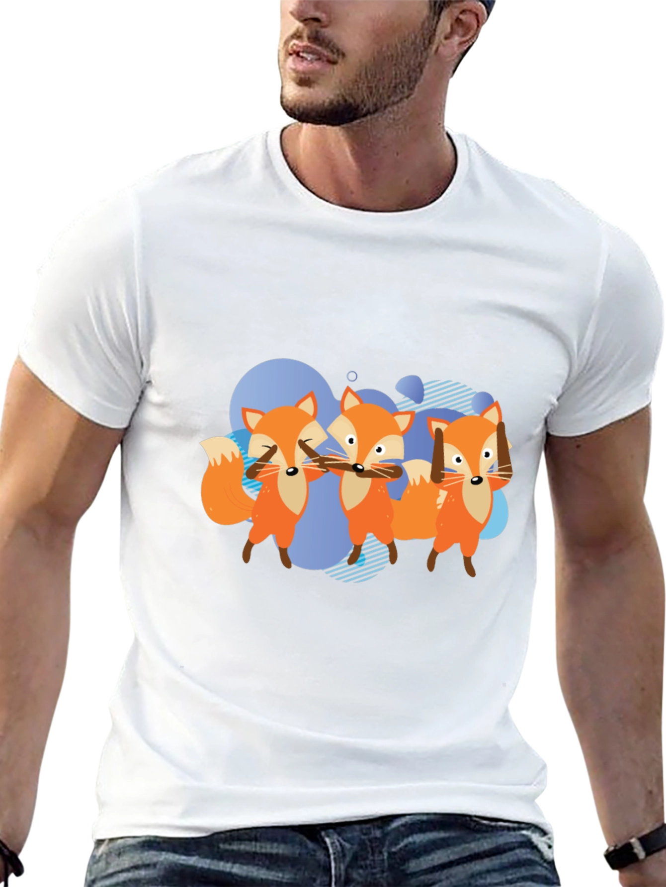 Fox Graphic Black T-Shirt