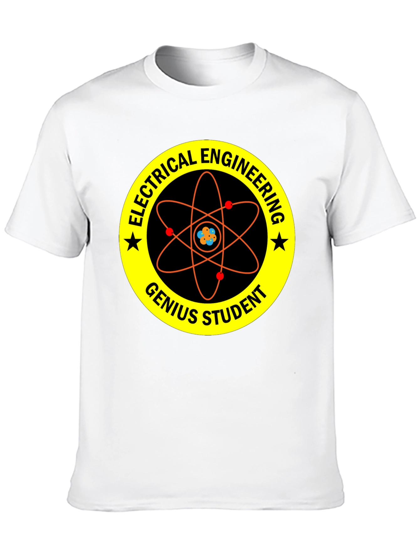 Electrical Engineering Genius Student Black T-Shirt
