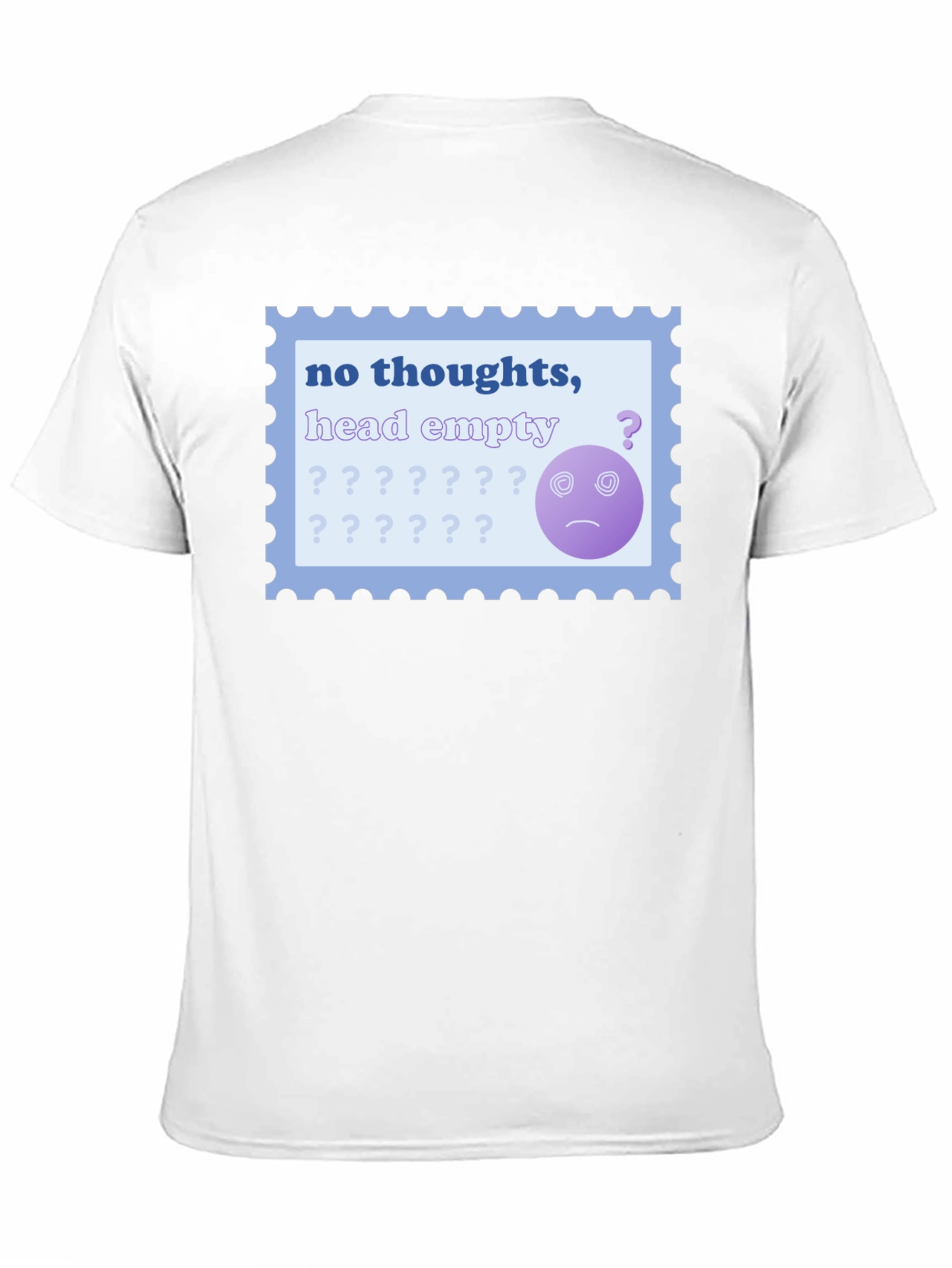 No Thoughts Head Empty Graphic T-Shirt