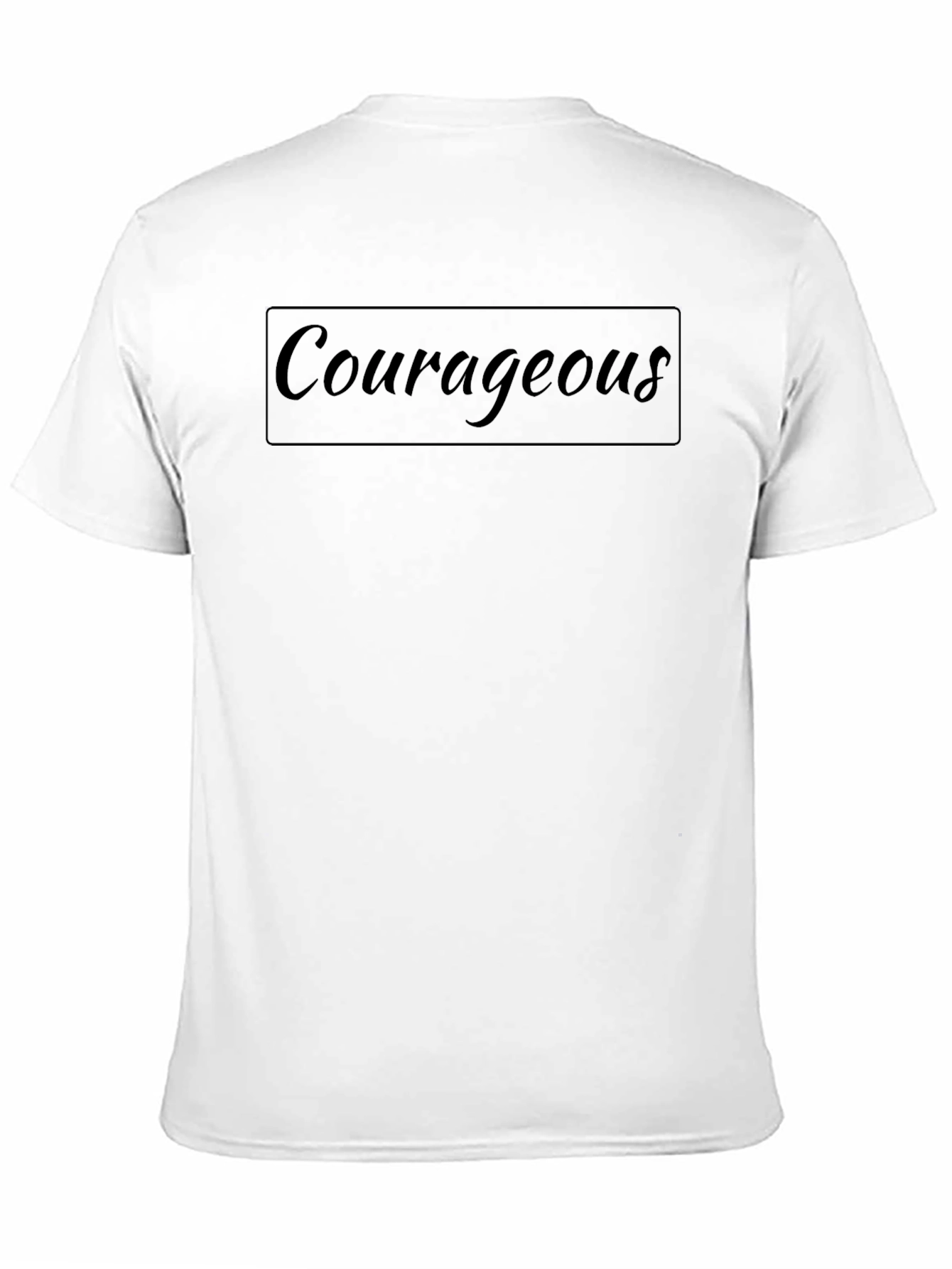 Courageous Graphic Tee - Premium Cotton Blend