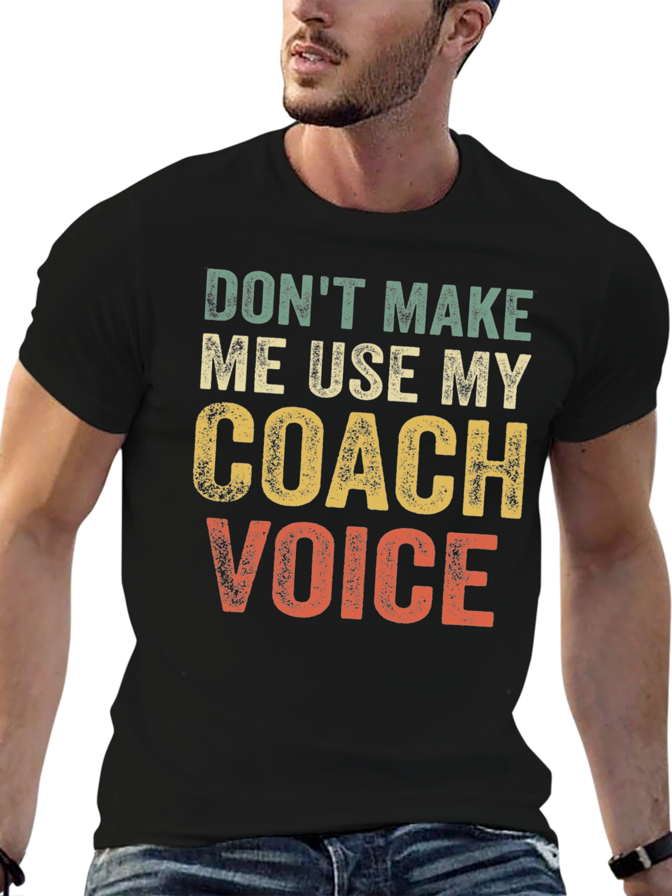 Coach Voice T-Shirt - Funny Coaching Tee