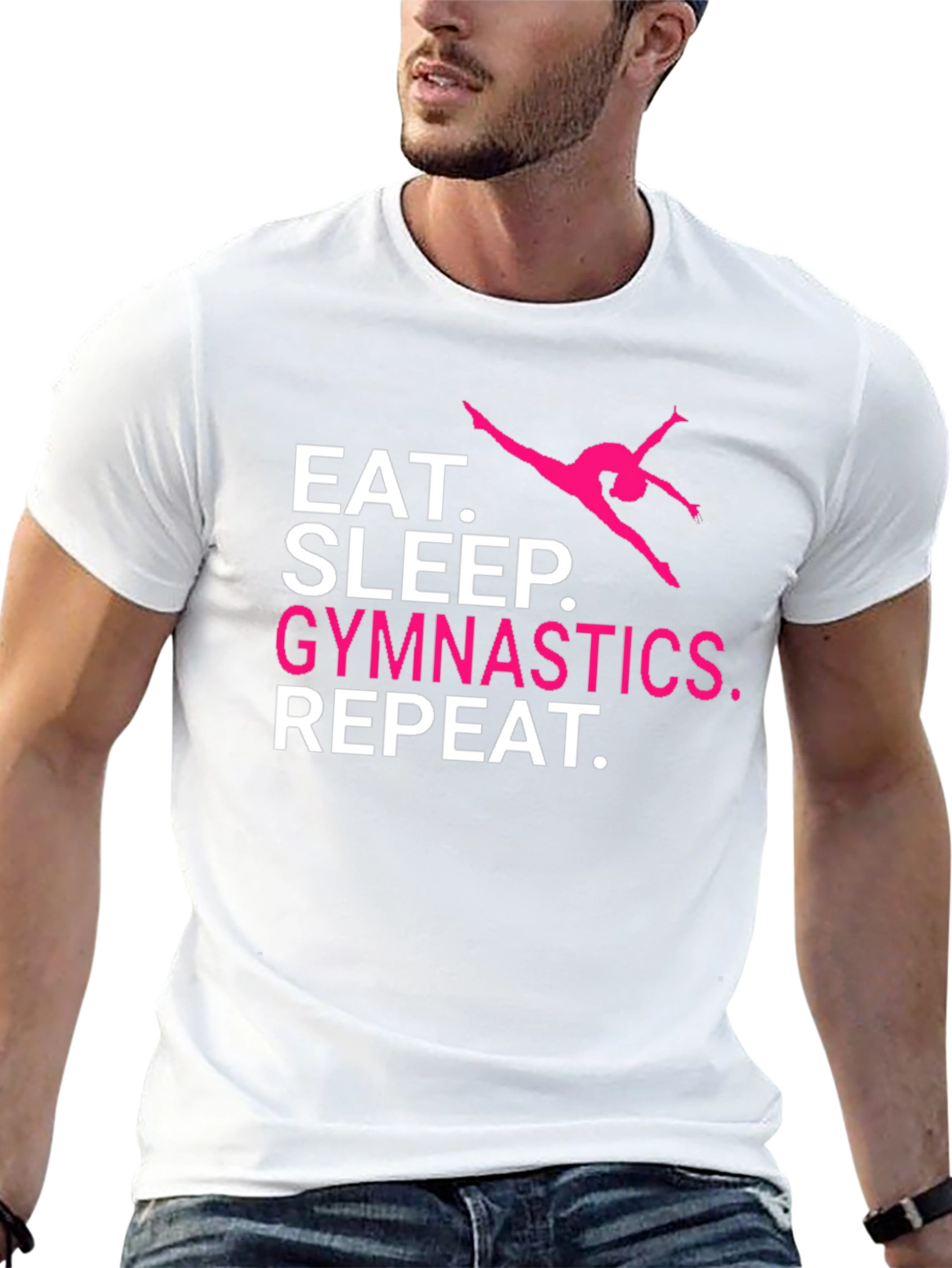 Eat Sleep Gymnastics Repeat T-Shirt
