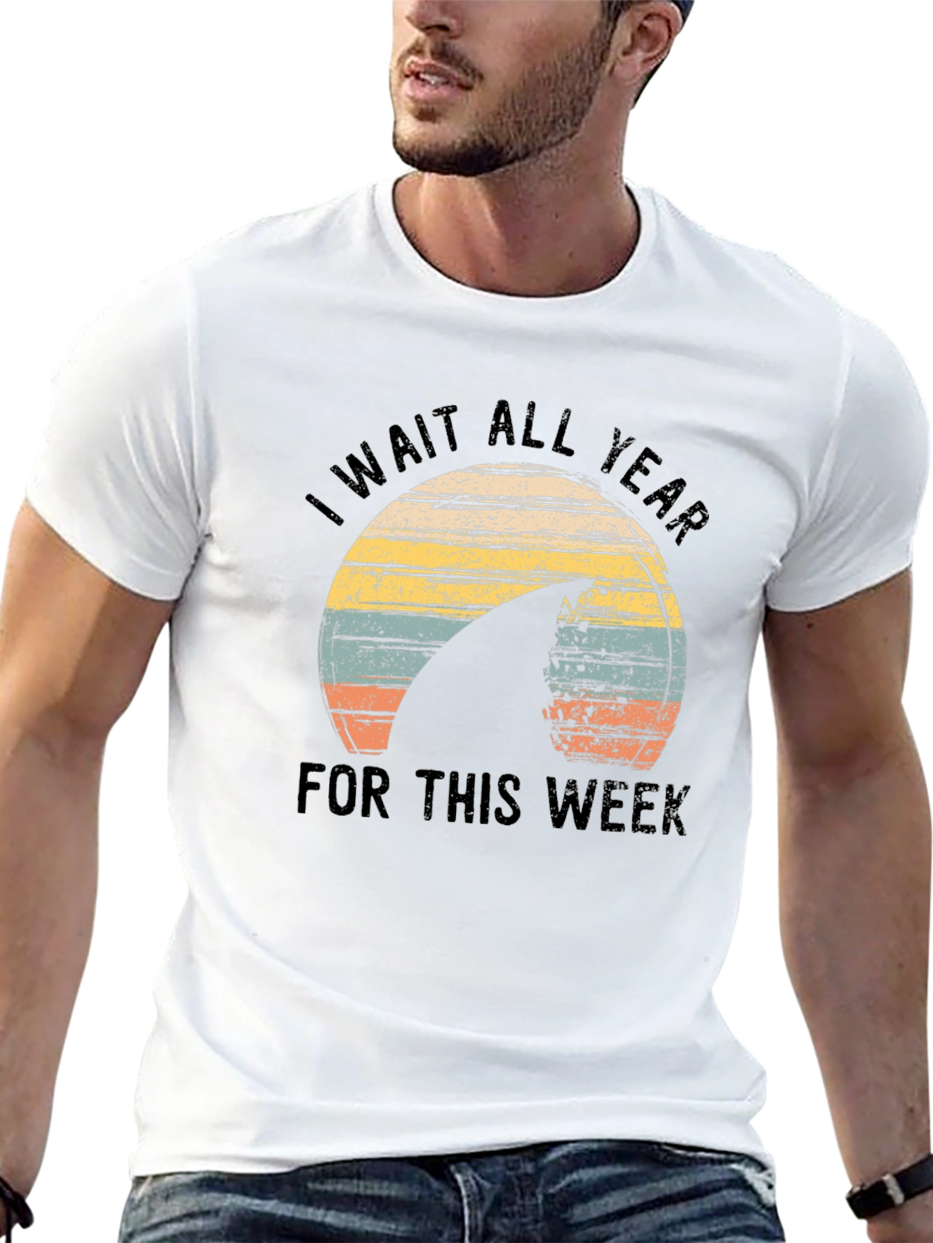 I Wait All Year Shark Tee